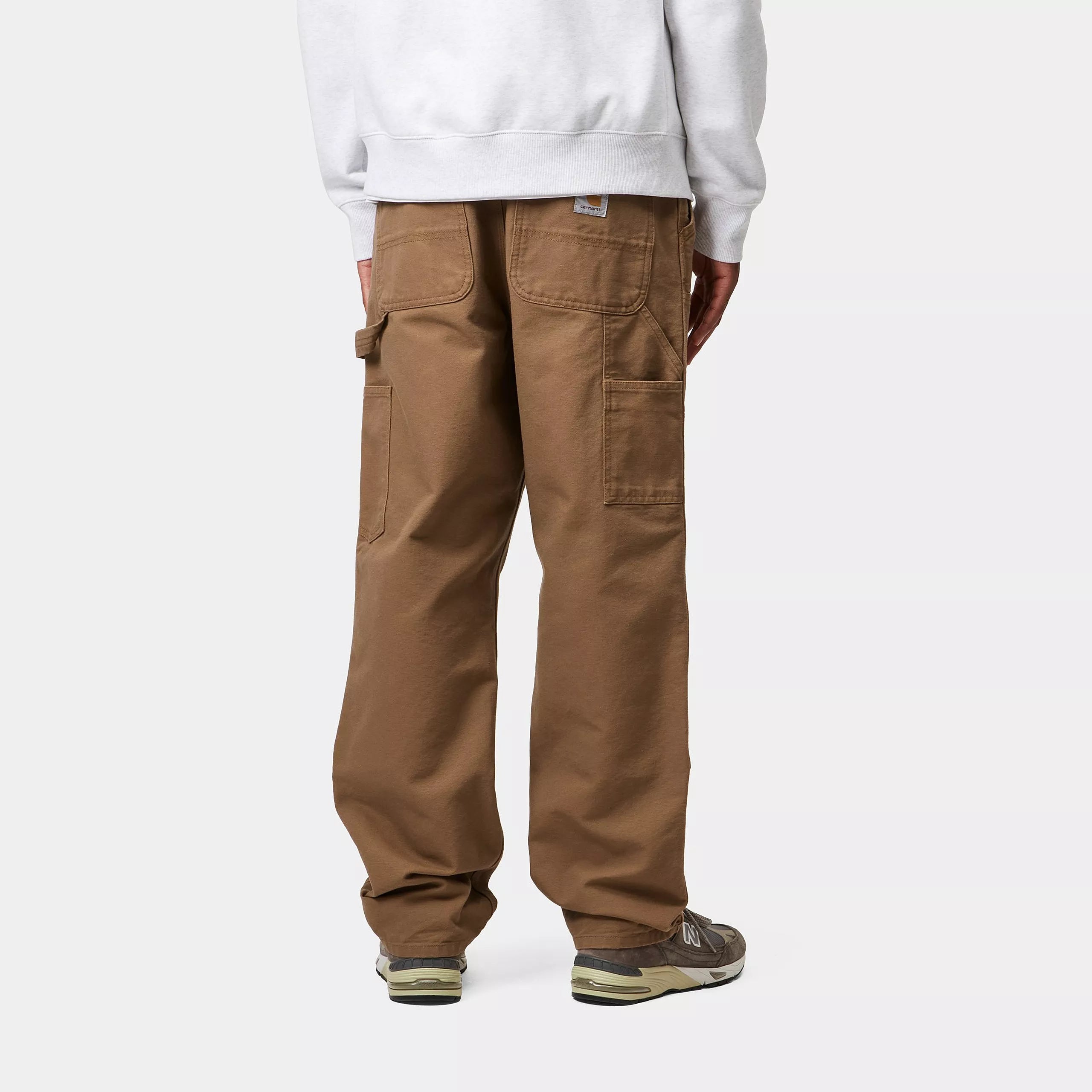 DOUBLE KNEE PANT  - Hamilton Brown (rinsed)