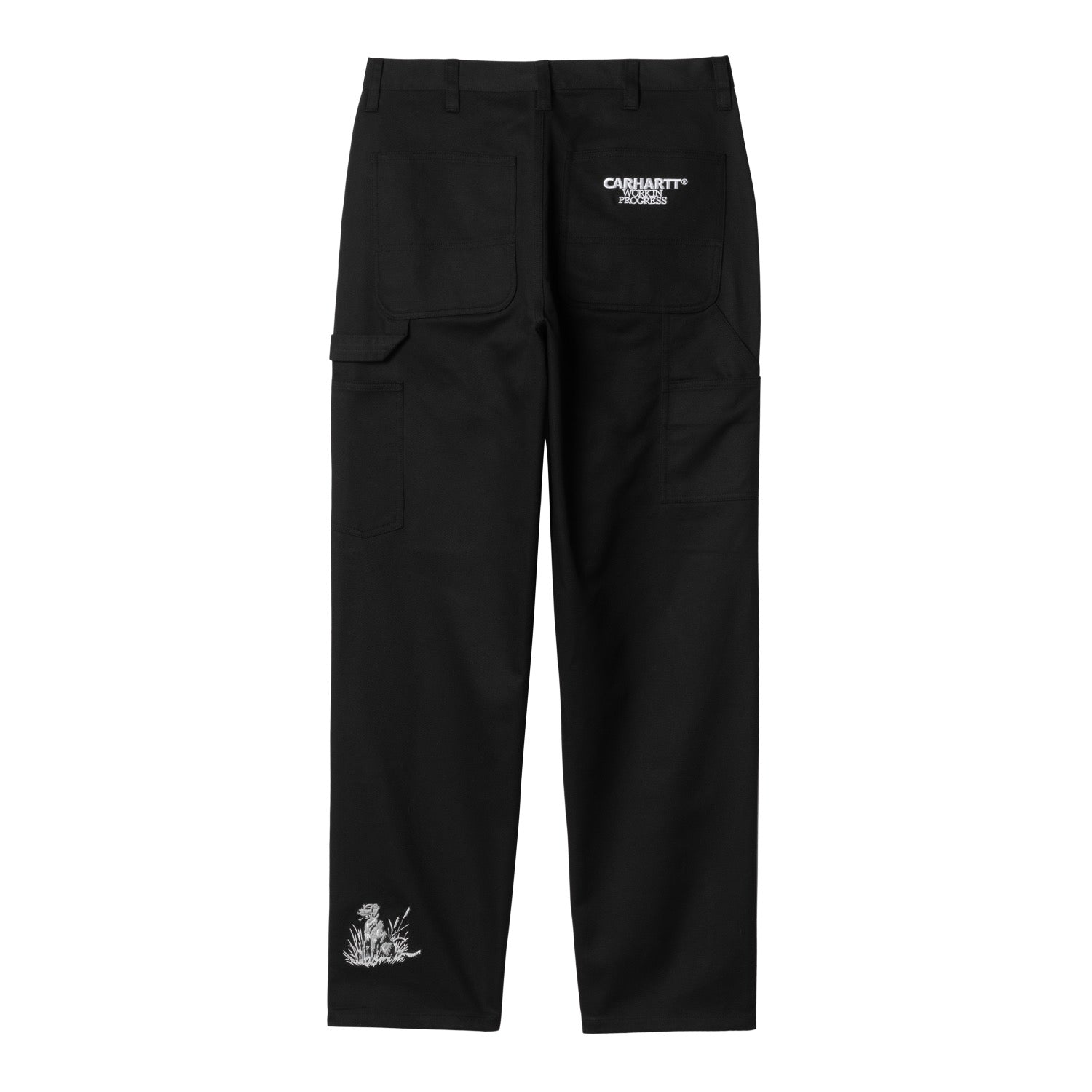 DUCKS SINGLE KNEE PANT - Black