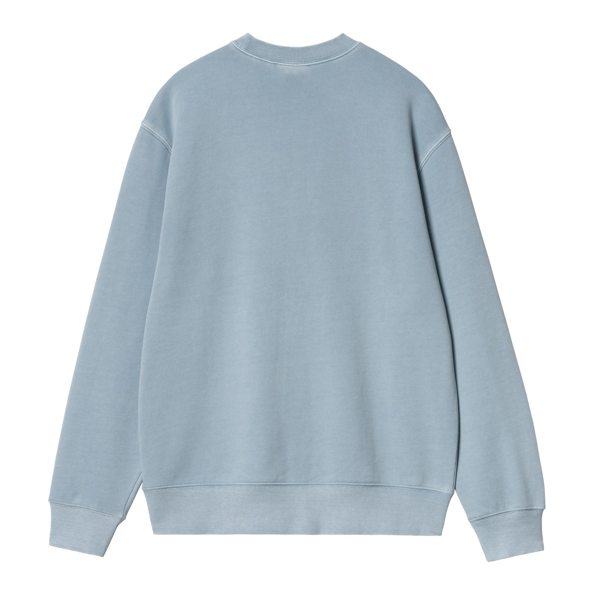DUSTER SCRIPT SWEAT - Misty Sky (garment dyed) 5