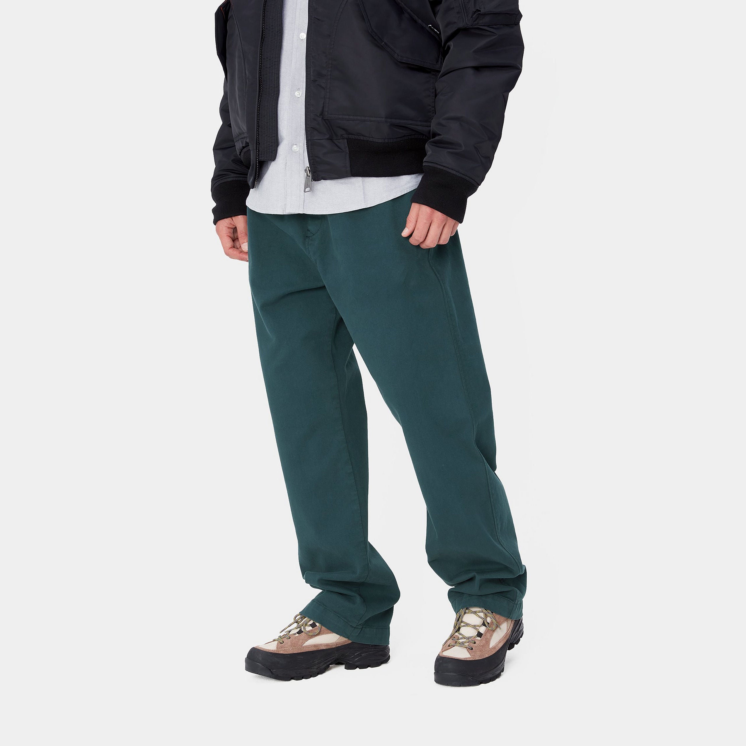 FLOYDE PANT - Duck Blue (garment dyed)