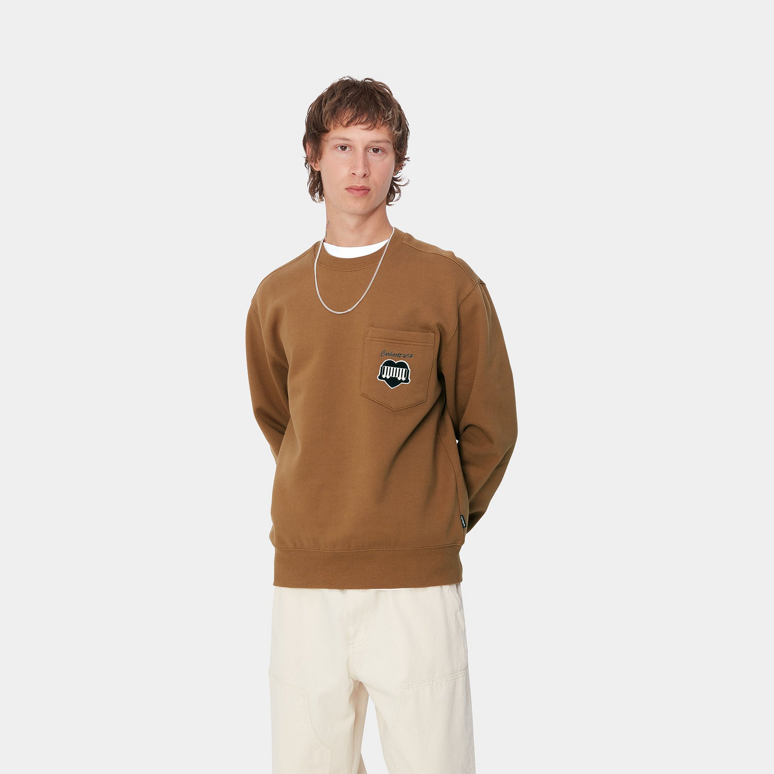 HEART TRAIN POCKET SWEAT - Hamilton Brown