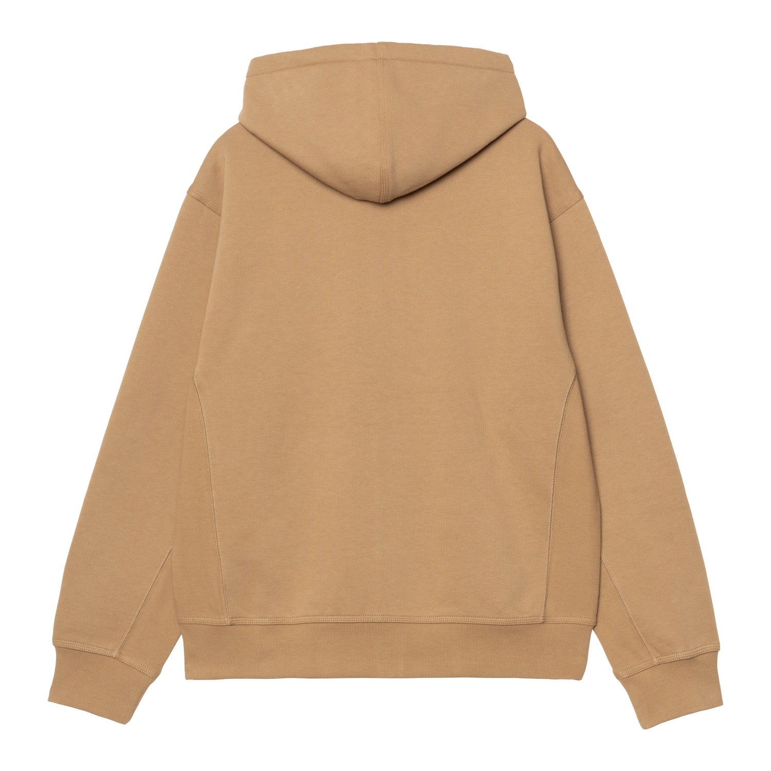 HOODED AMERICAN SCRIPT JACKET - Peanut