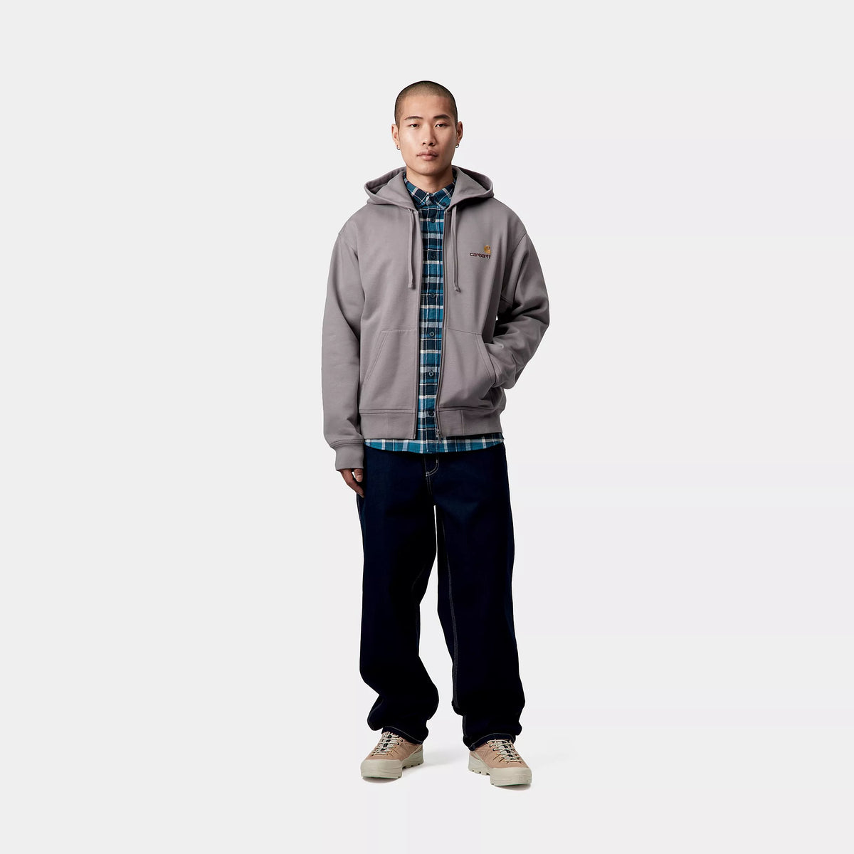 HOODED AMERICAN SCRIPT JACKET - Yosemite 5