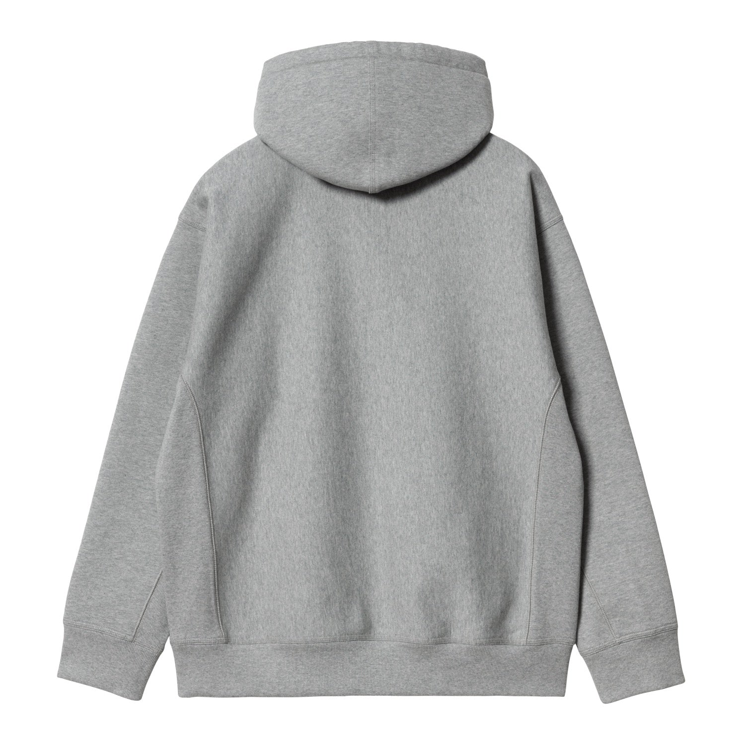 HOODED AMERICAN SCRIPT SWEATSHIRT - Grey Heather