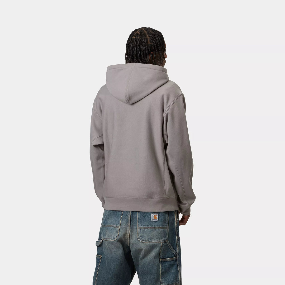 HOODED AMERICAN SCRIPT SWEAT - Yosemite 3