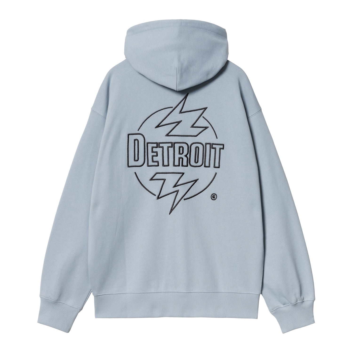 HOODED BLAZE JACKET - Misty Sky / Black 6