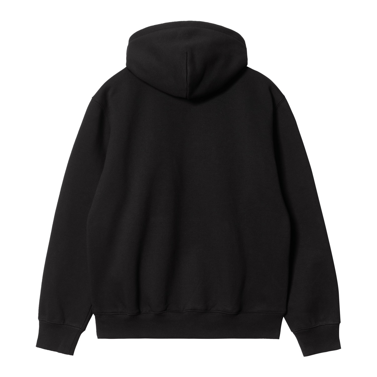 HOODED CARHARTT SWEAT - Black / White