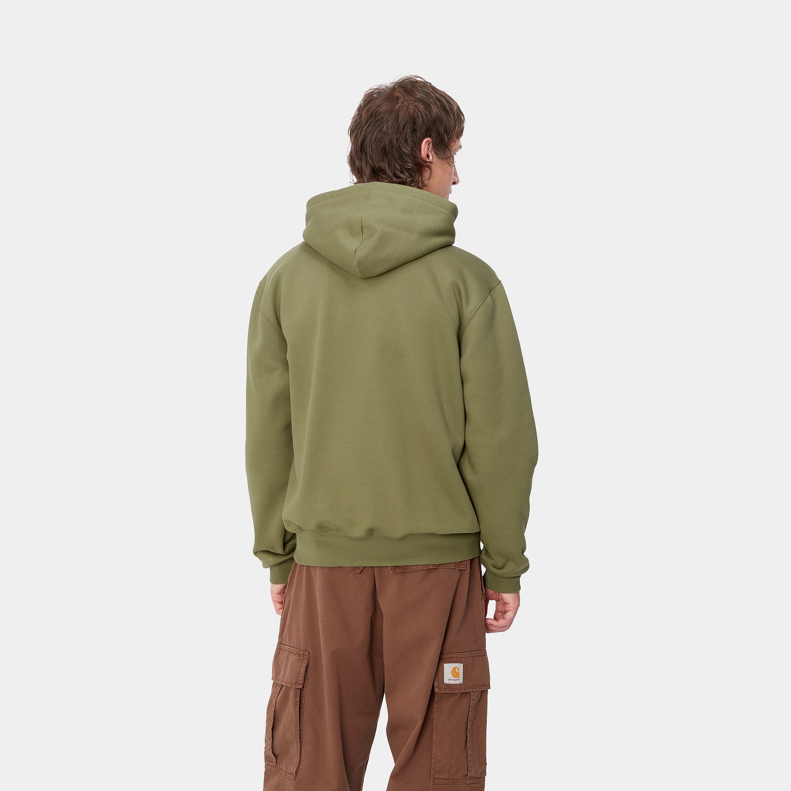 HOODED CARHARTT SWEAT - Capulet / Aura