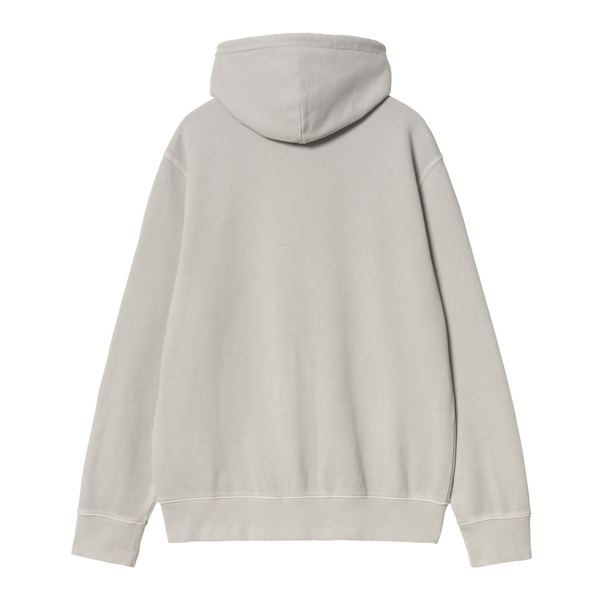 HOODED DUSTER SCRIPT JACKET - Basalt (garment dyed) 2