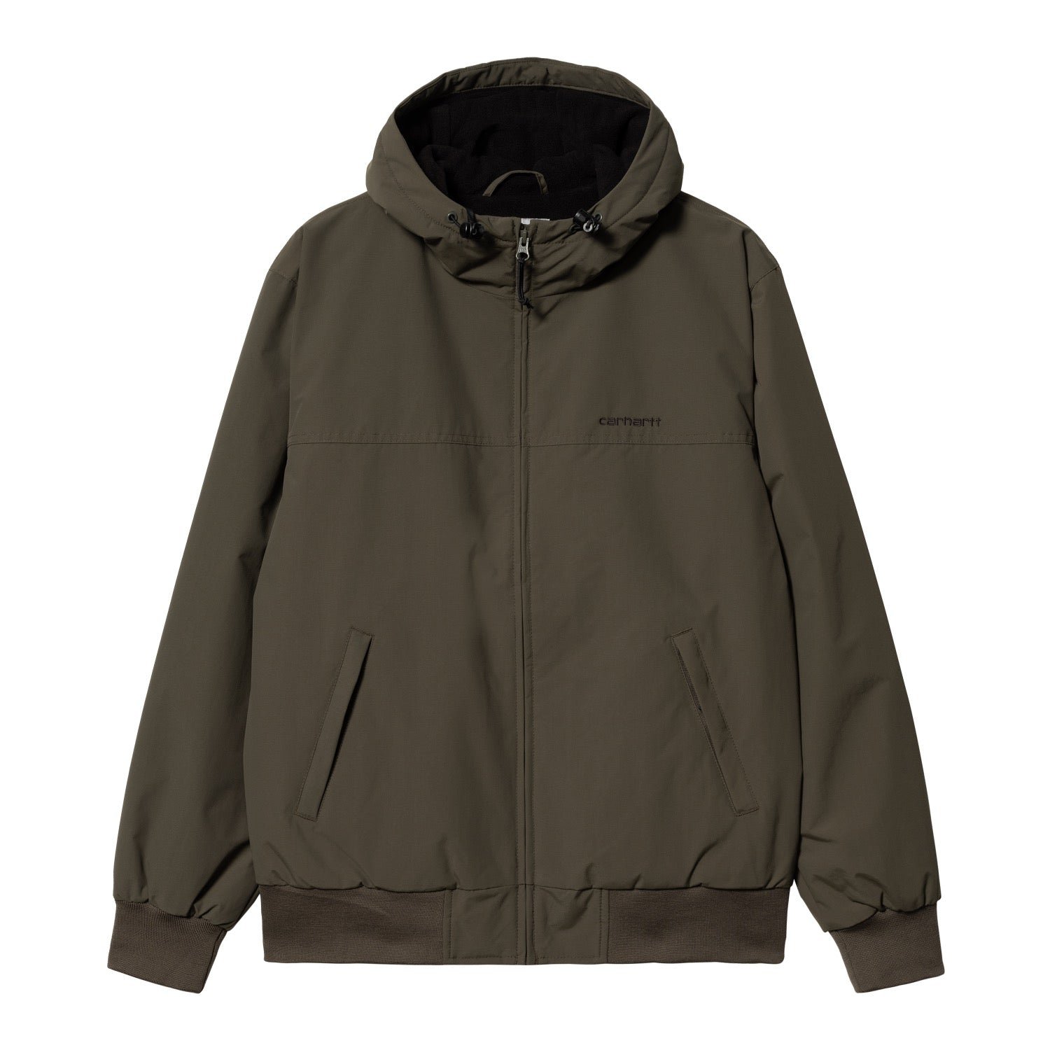 HOODED SAIL JACKET - Cypress / Black