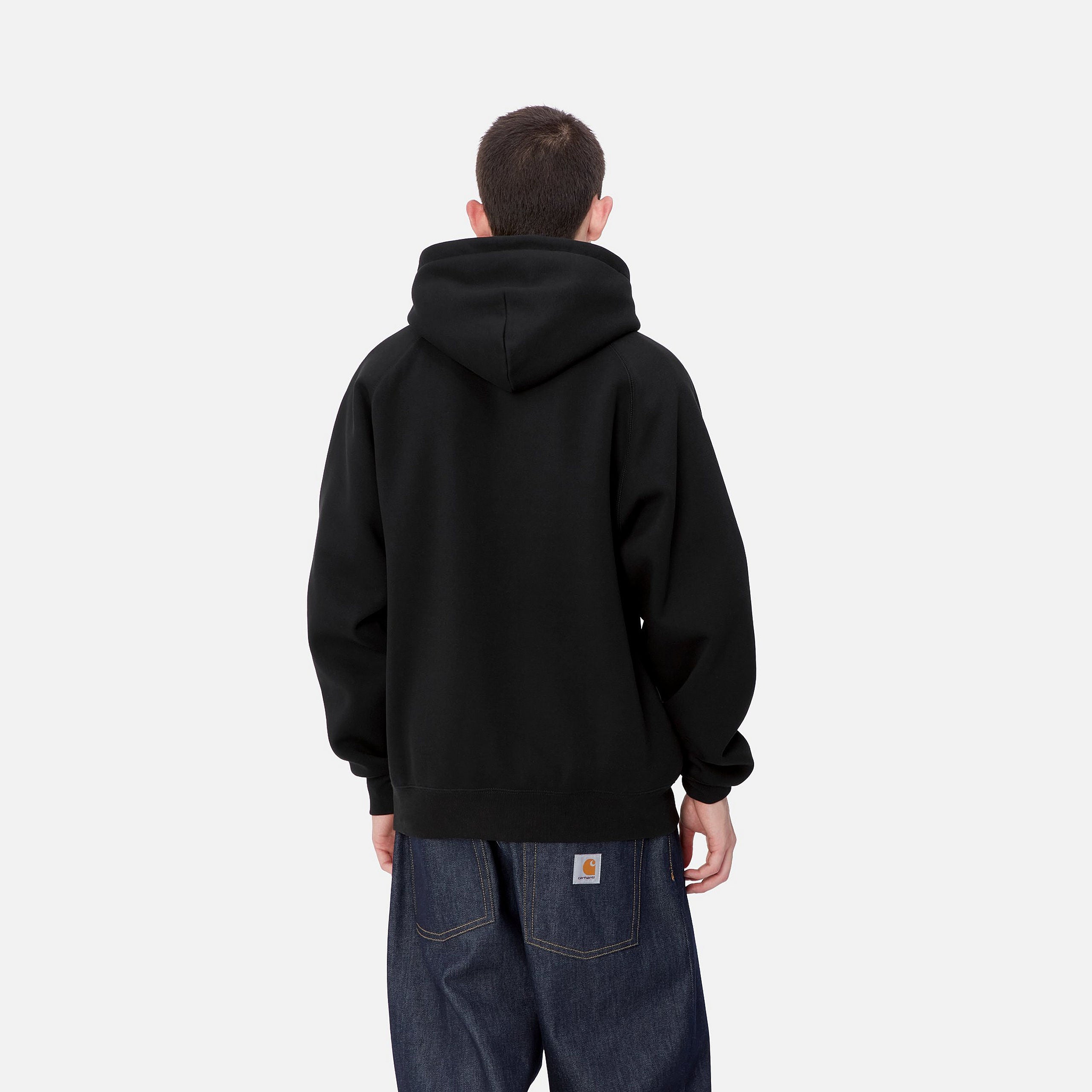 HOODED YUTE SWEAT - Black