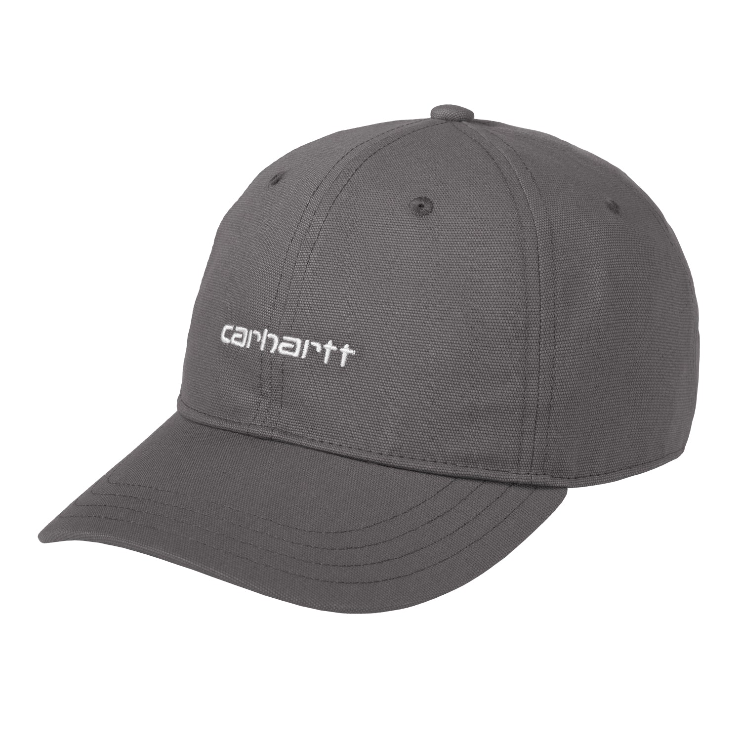CANVAS SCRIPT CAP  - Porphyry / White