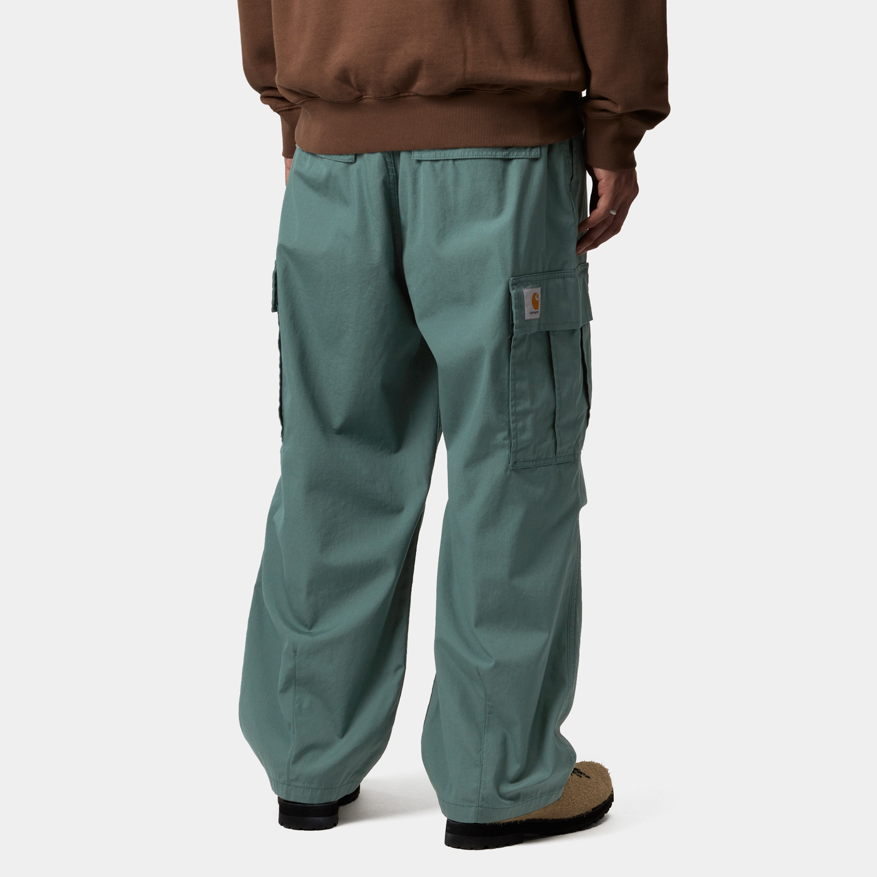 COLE CARGO PANT - Silver Pine (rinsed)