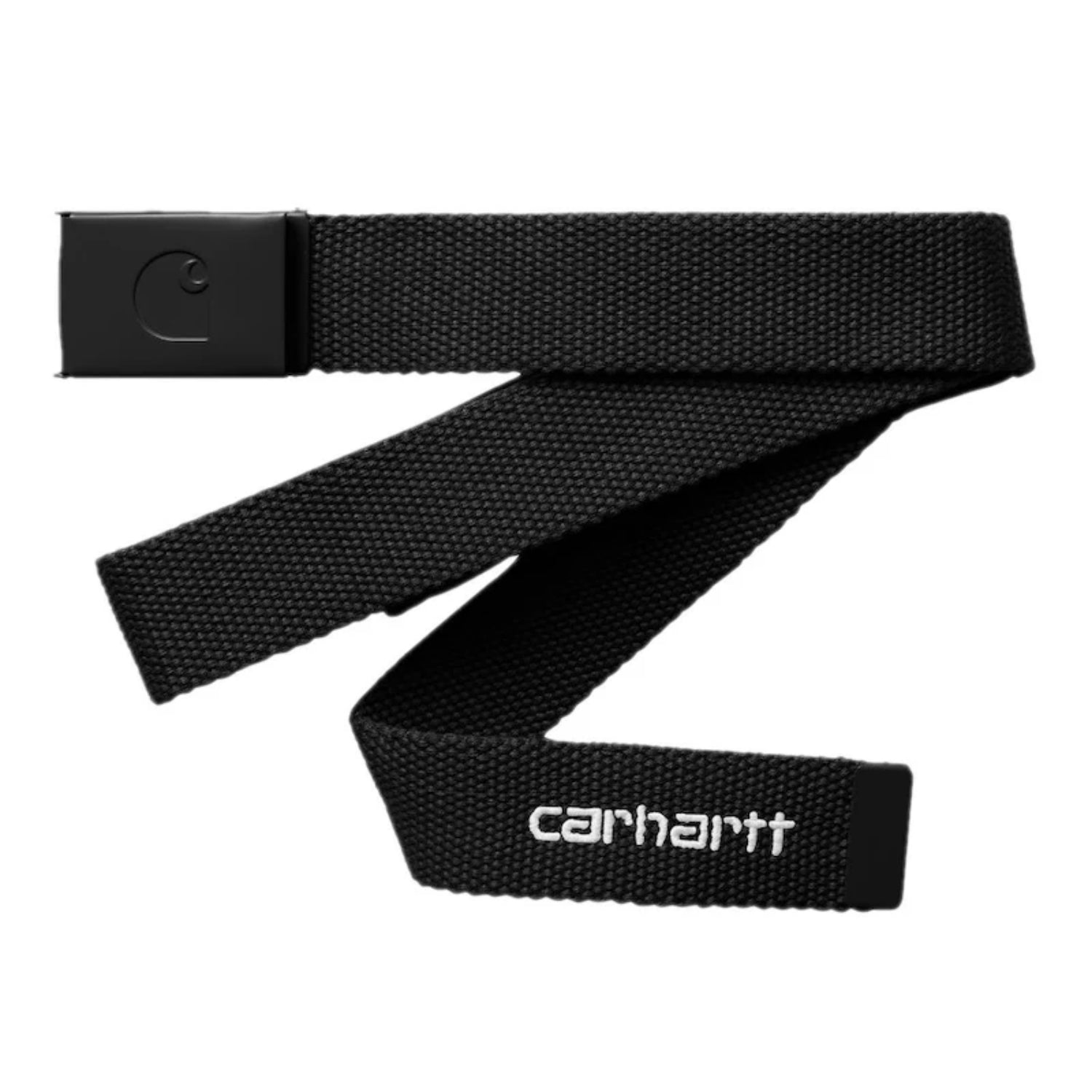 C-Logo Belt Tonal - Black / White