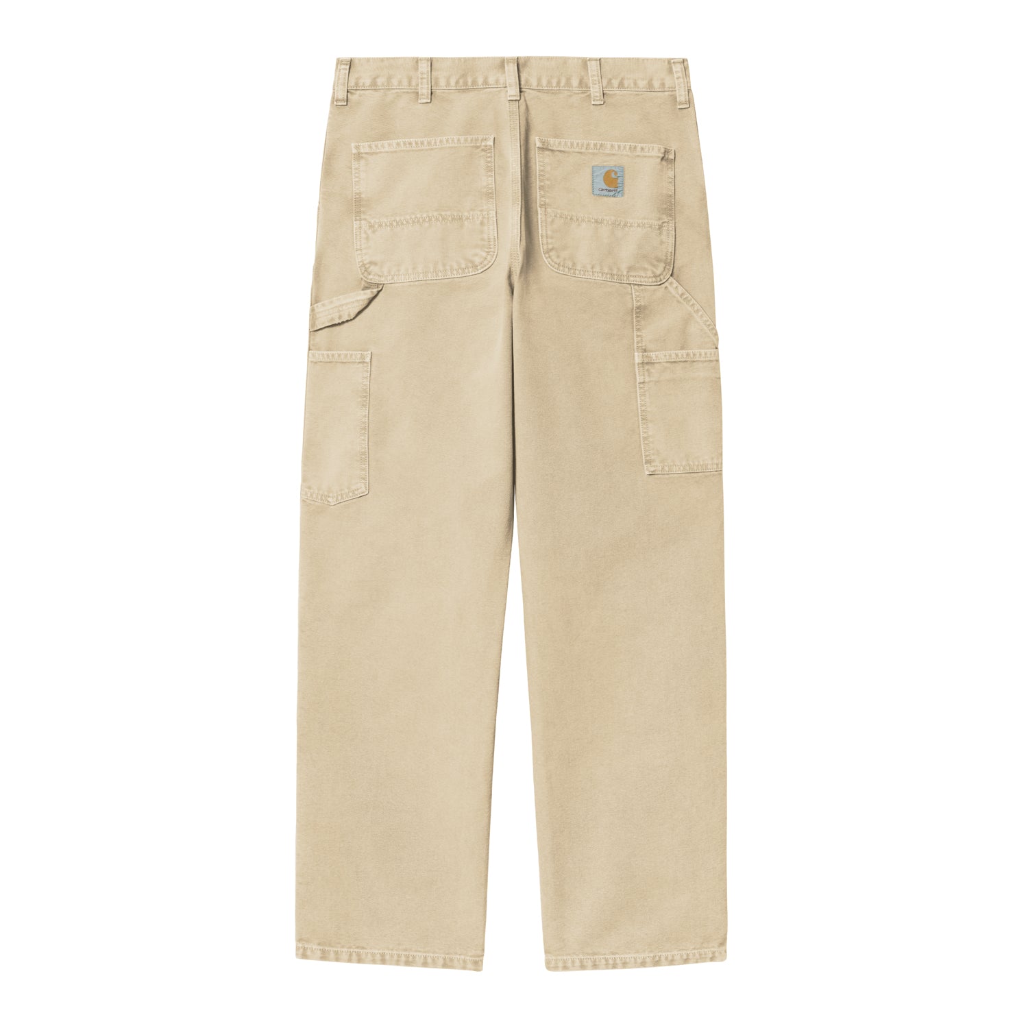DOUBLE KNEE PANT  - Dusty H Brown (chalk wash)