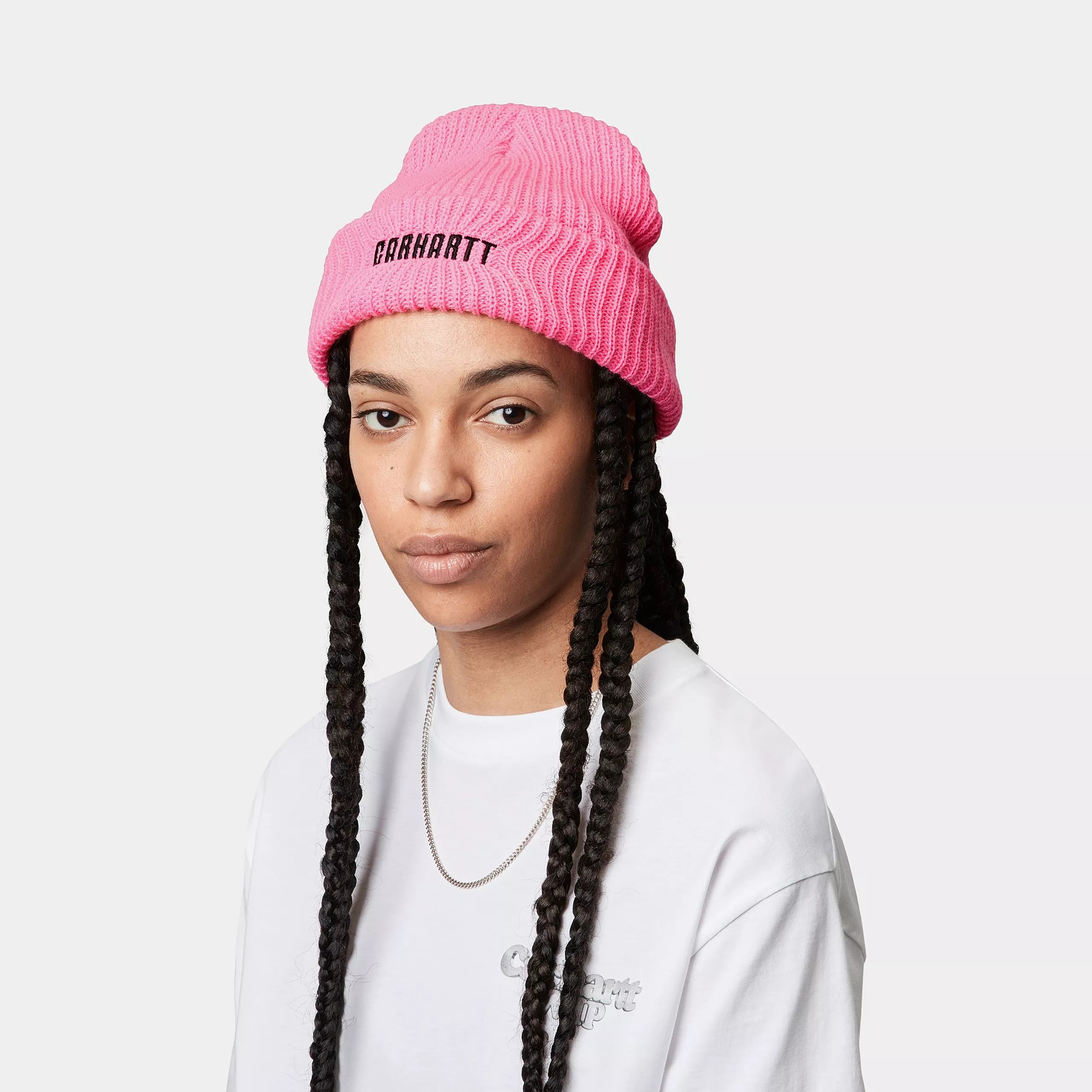 INDUSTRY BEANIE - Lumo Pink / Black