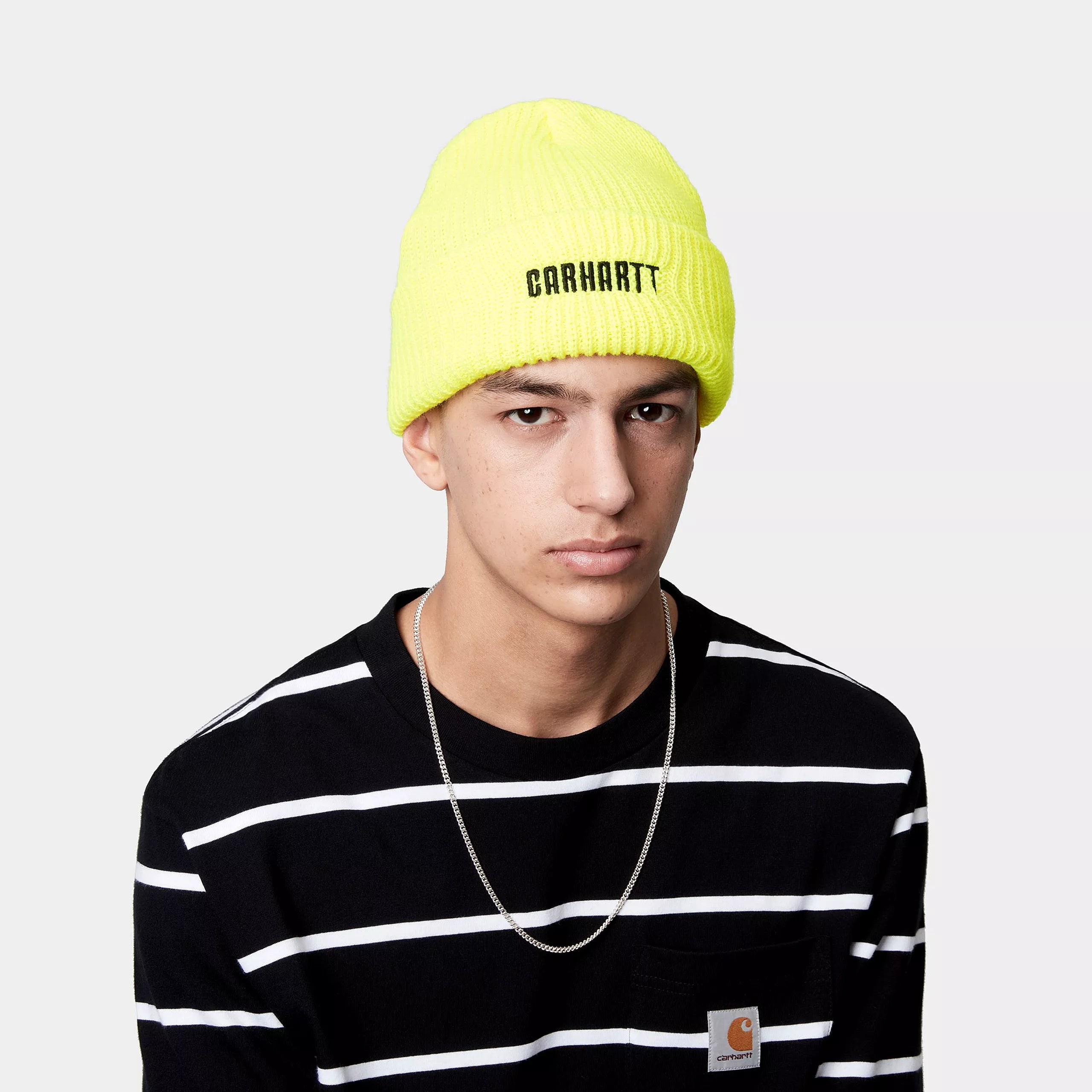 INDUSTRY BEANIE - Lumo Yellow / Black