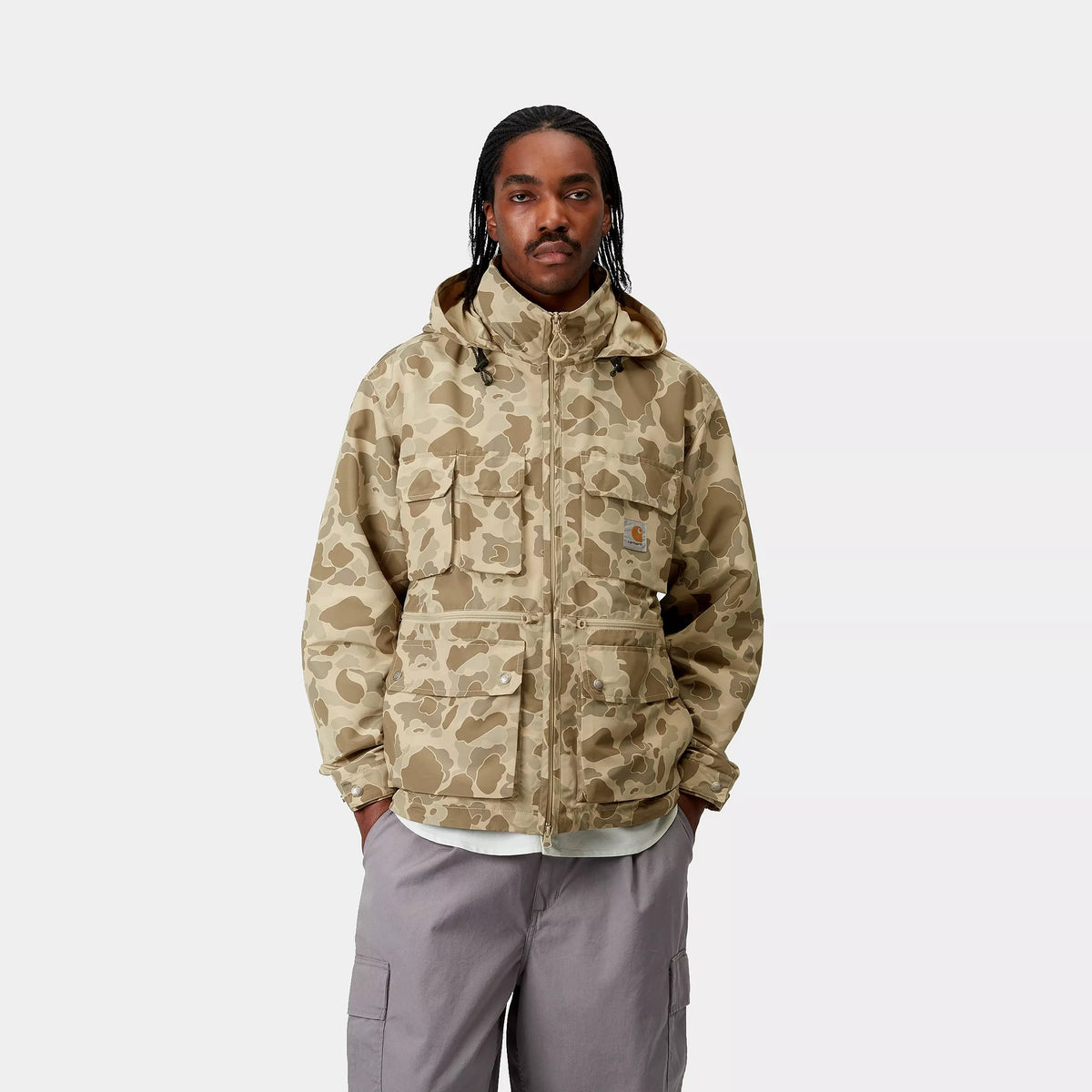 IRWIN JACKET - Camo Duck, Desert 2
