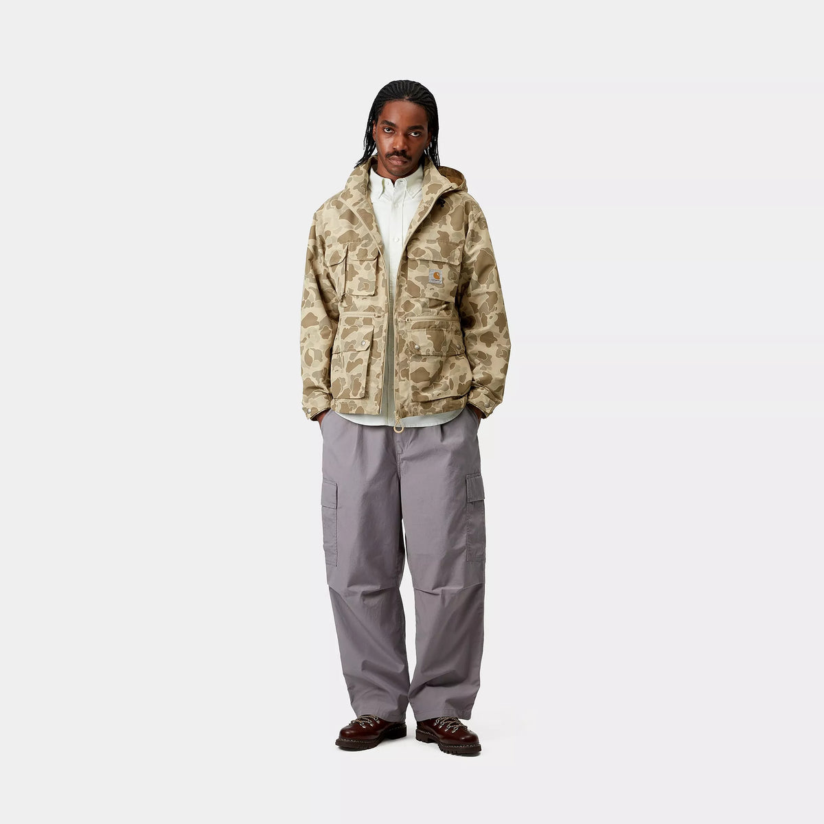 IRWIN JACKET - Camo Duck, Desert 6