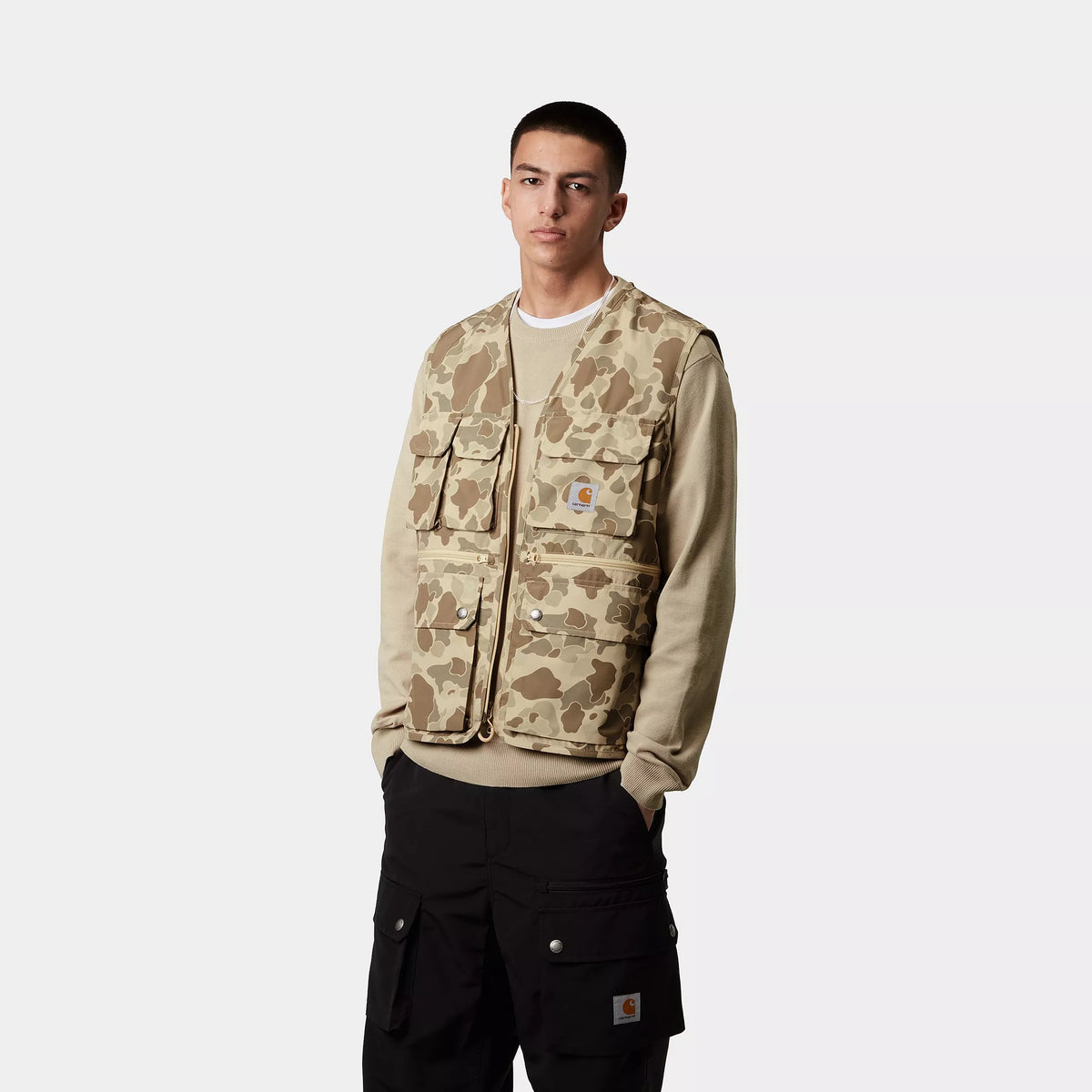 IRWIN VEST - Camo Duck, Desert 2