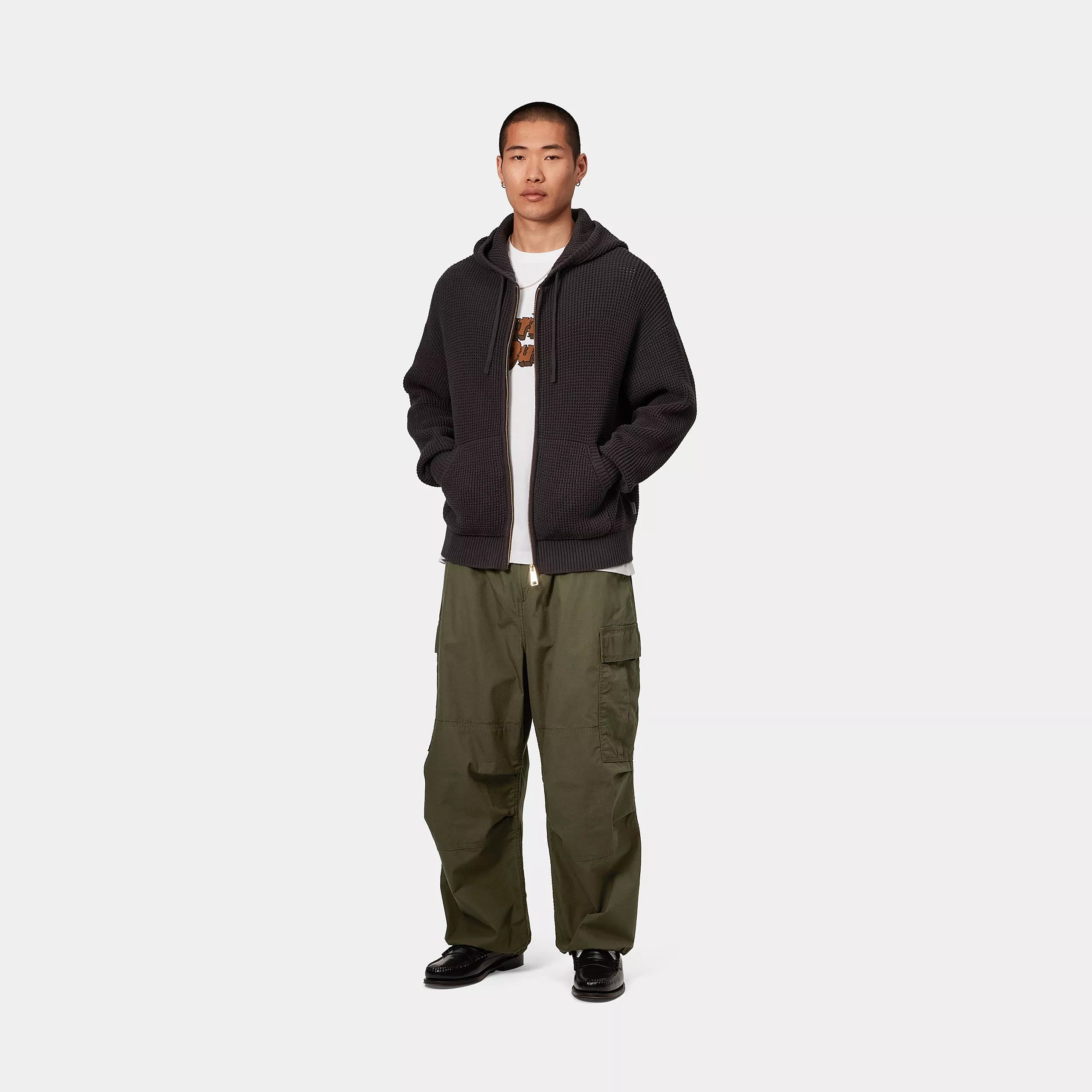 JET CARGO PANT - Turtle (rinsed)