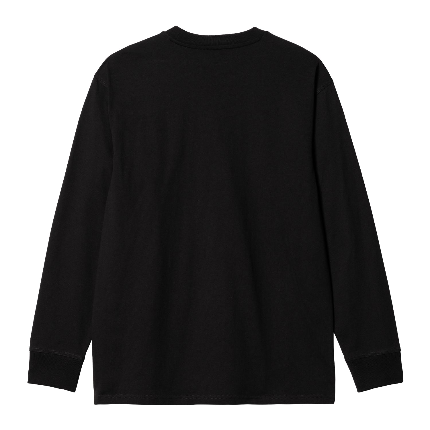 L/S AMERICAN SCRIPT T-SHIRT - Black