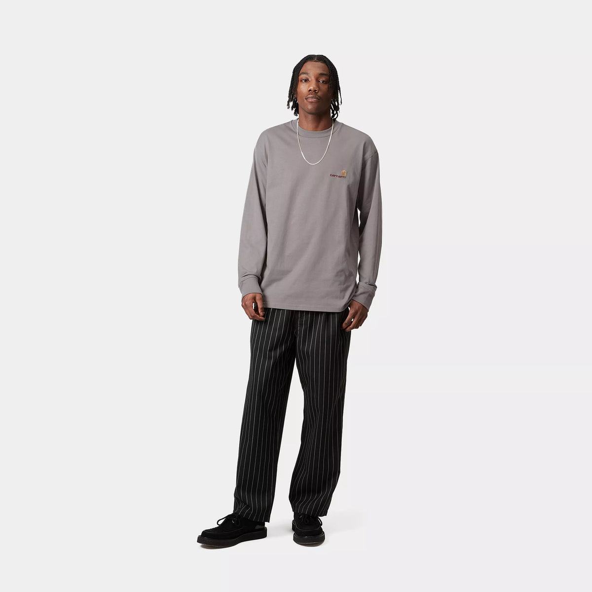 L/S AMERICAN SCRIPT T-SHIRT - Yosemite 4