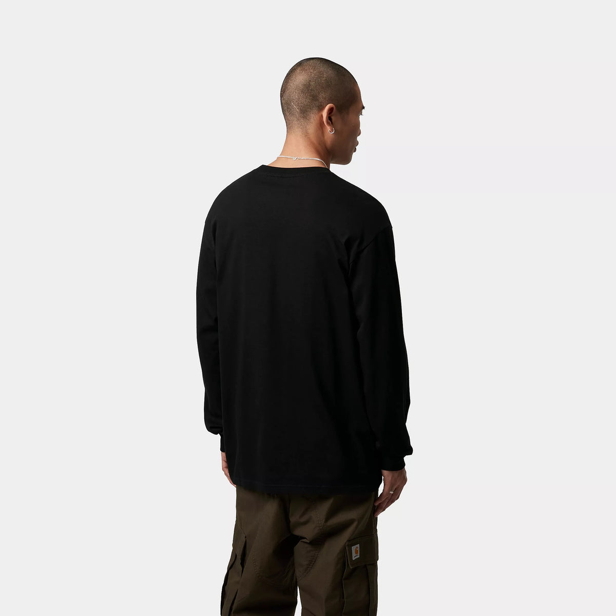 L/S CHASE T-SHIRT - Black / Gold 3