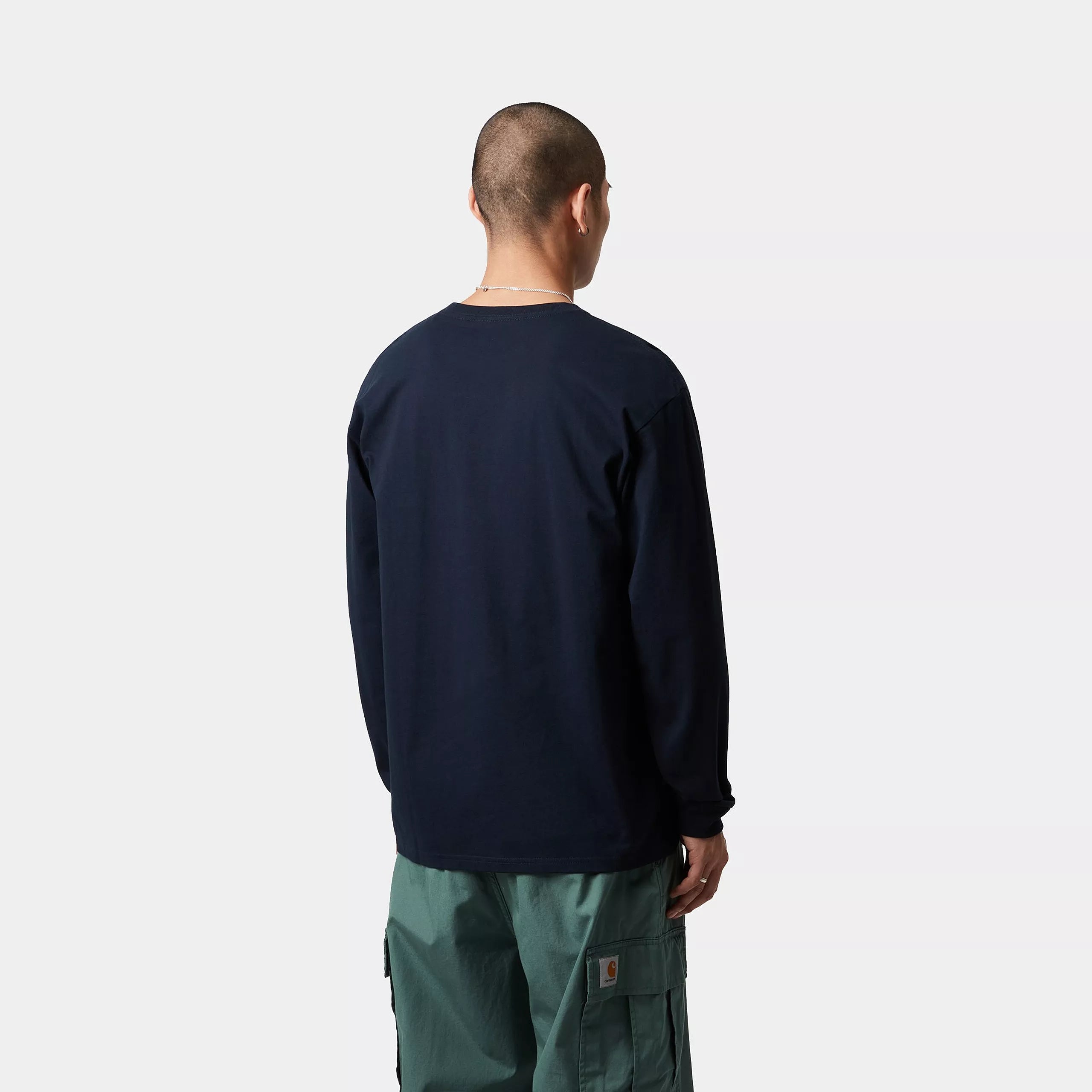 L/S CHASE T-SHIRT - Mizar / Gold 3