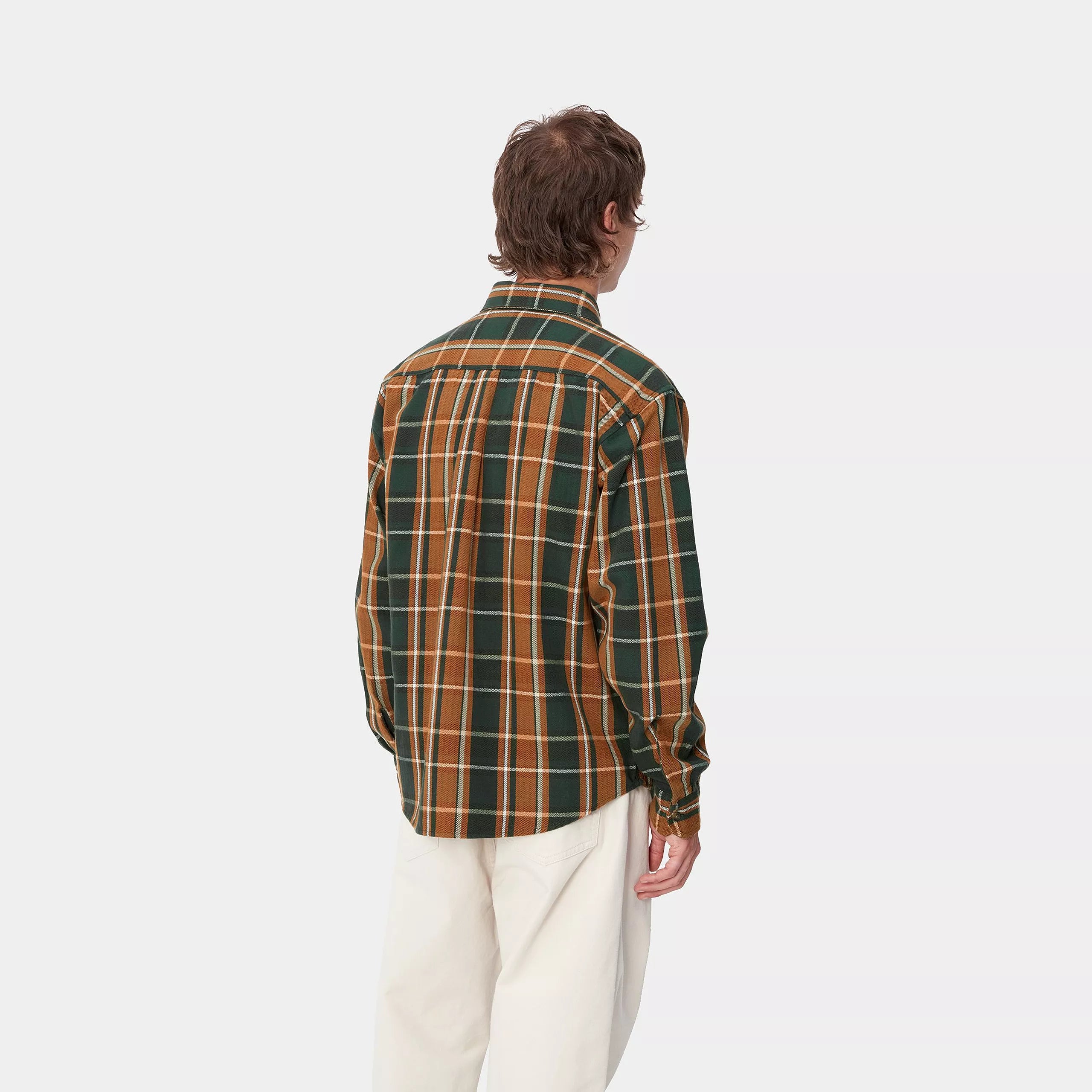 L/S HOBART SHIRT - Hobart Check, Sycamore Tree