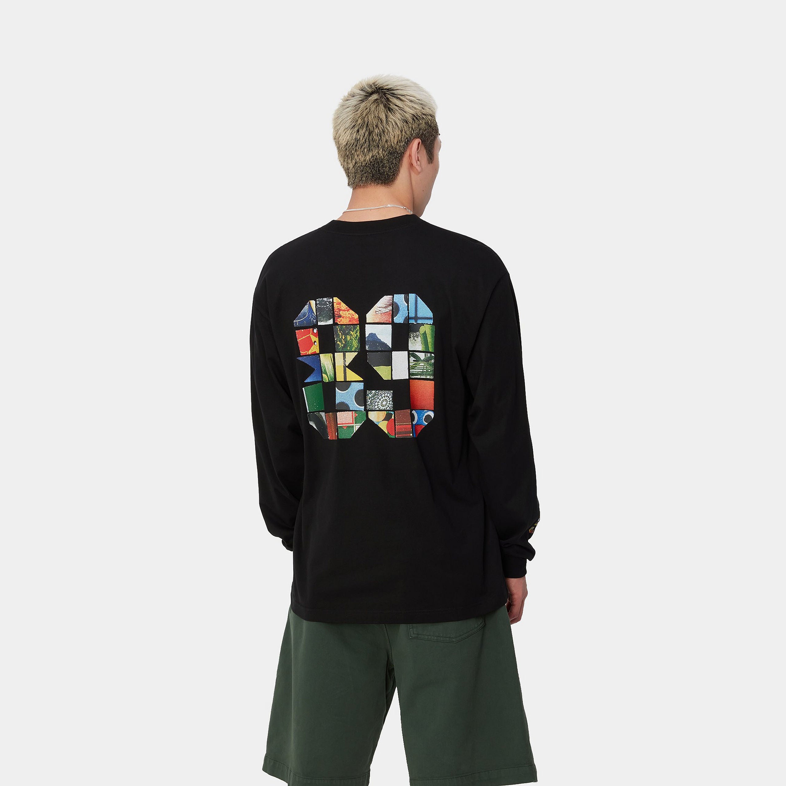 L/S MACHINE 89 T-SHIRT - Black 3