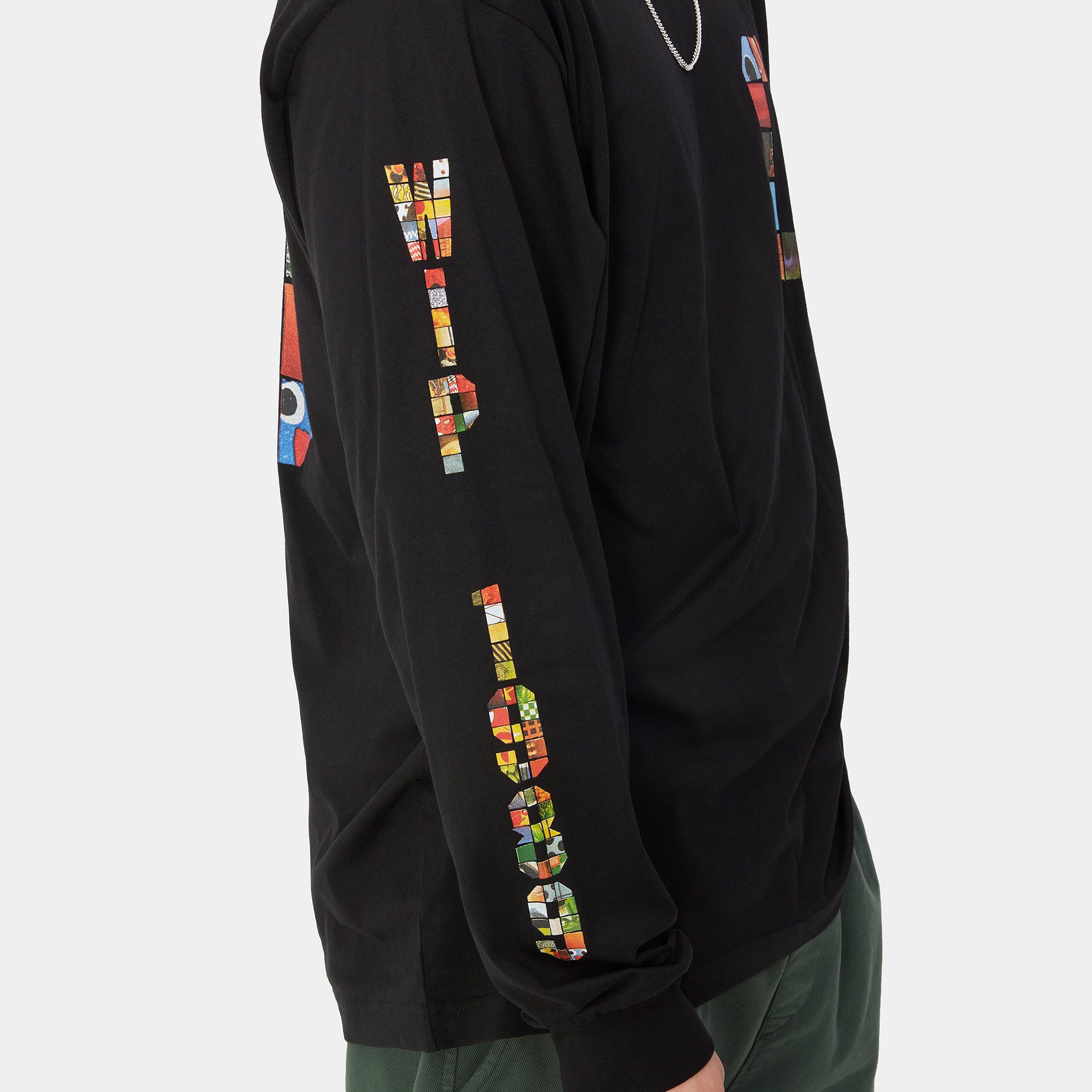 L/S MACHINE 89 T-SHIRT - Black 5