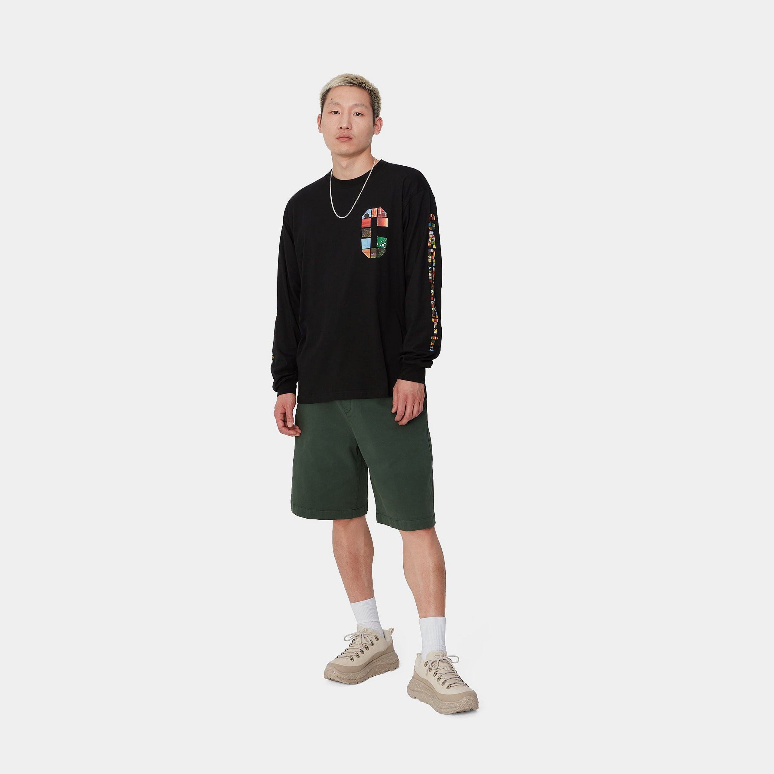 L/S MACHINE 89 T-SHIRT - Black 4