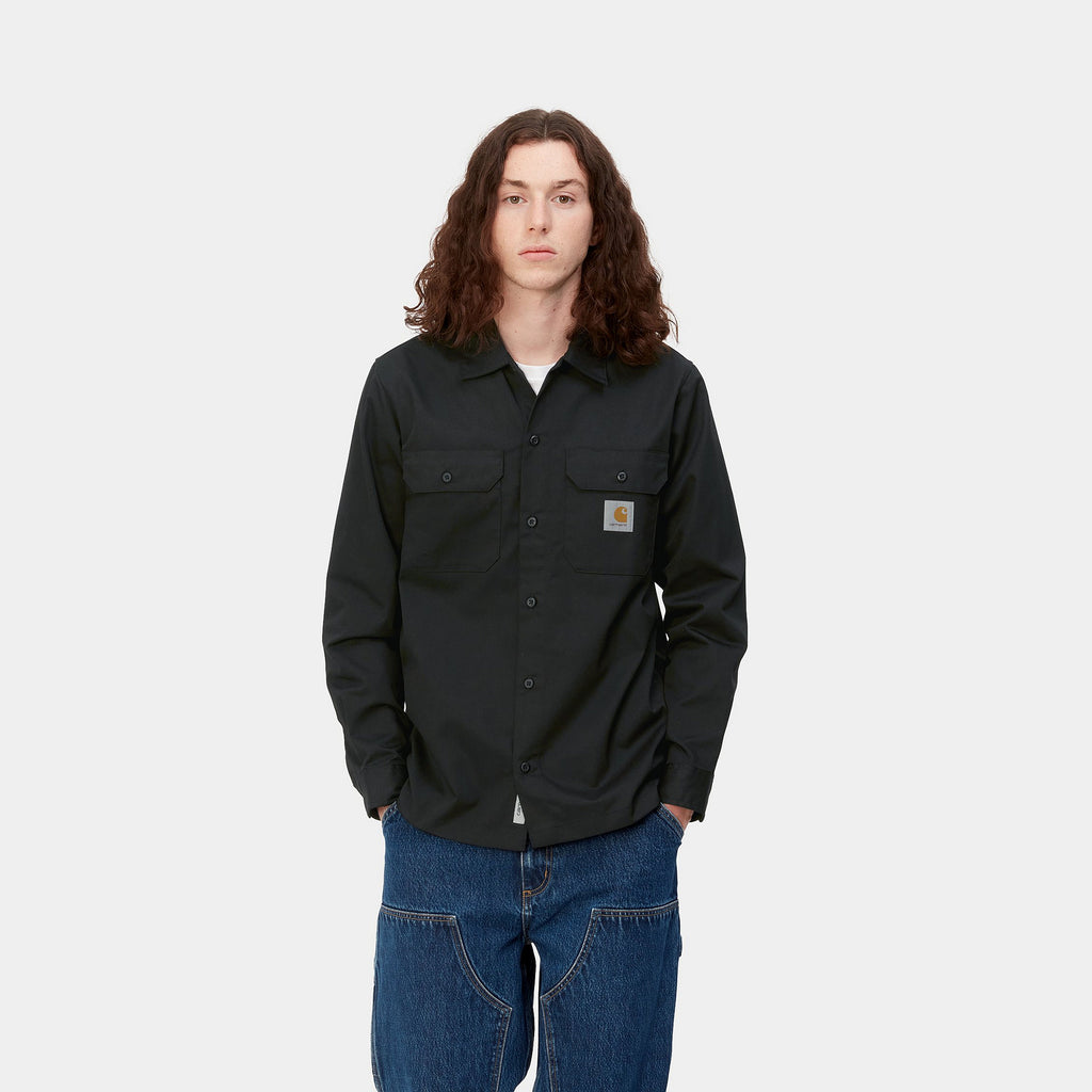 L/S MASTER SHIRT - Black