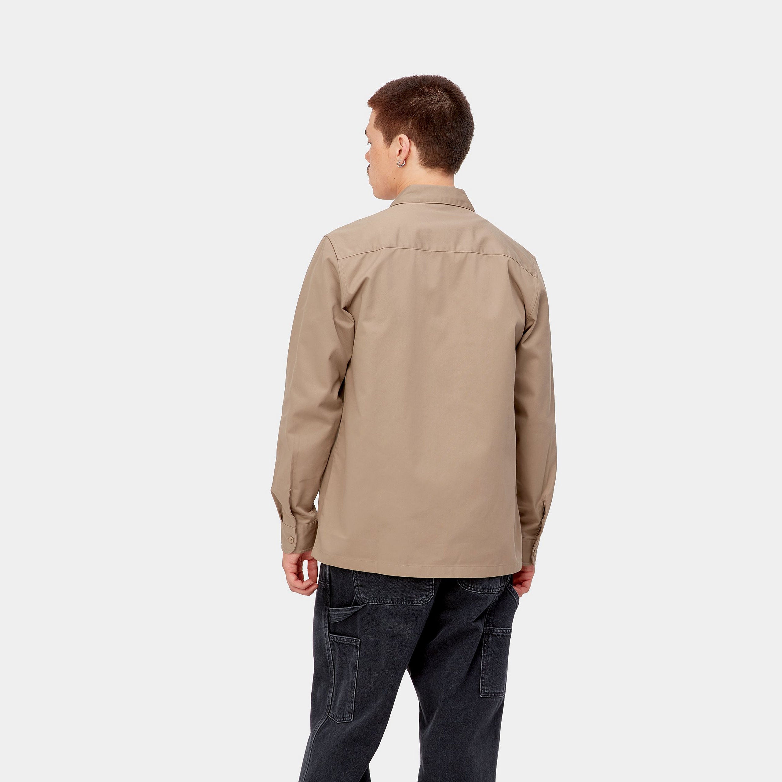L/S MASTER SHIRT - Leather 3