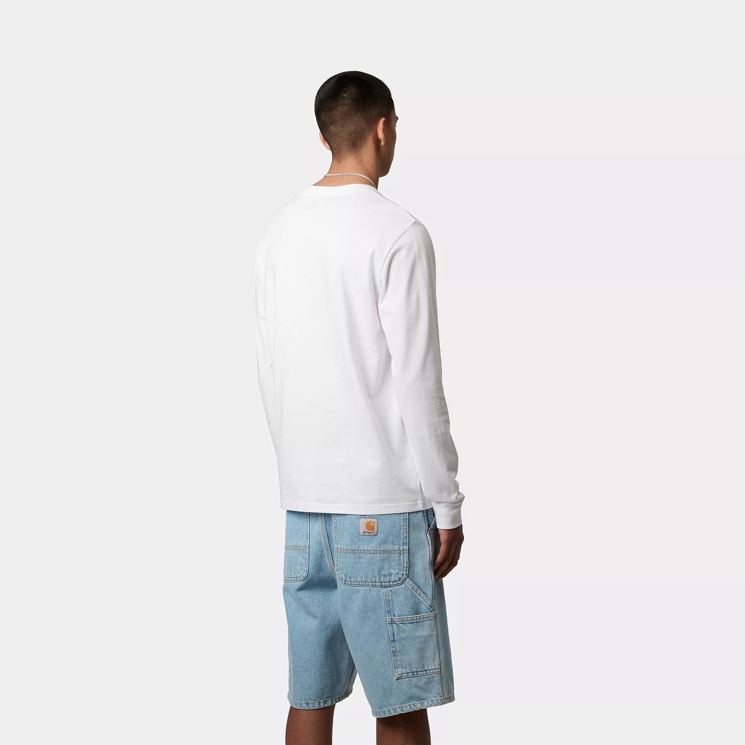 Tシャツ・カットソー Carhartt SS25 'L/S Pocket' T-shirt (I030437 02XX) ロングスリーブポケットTシャツ