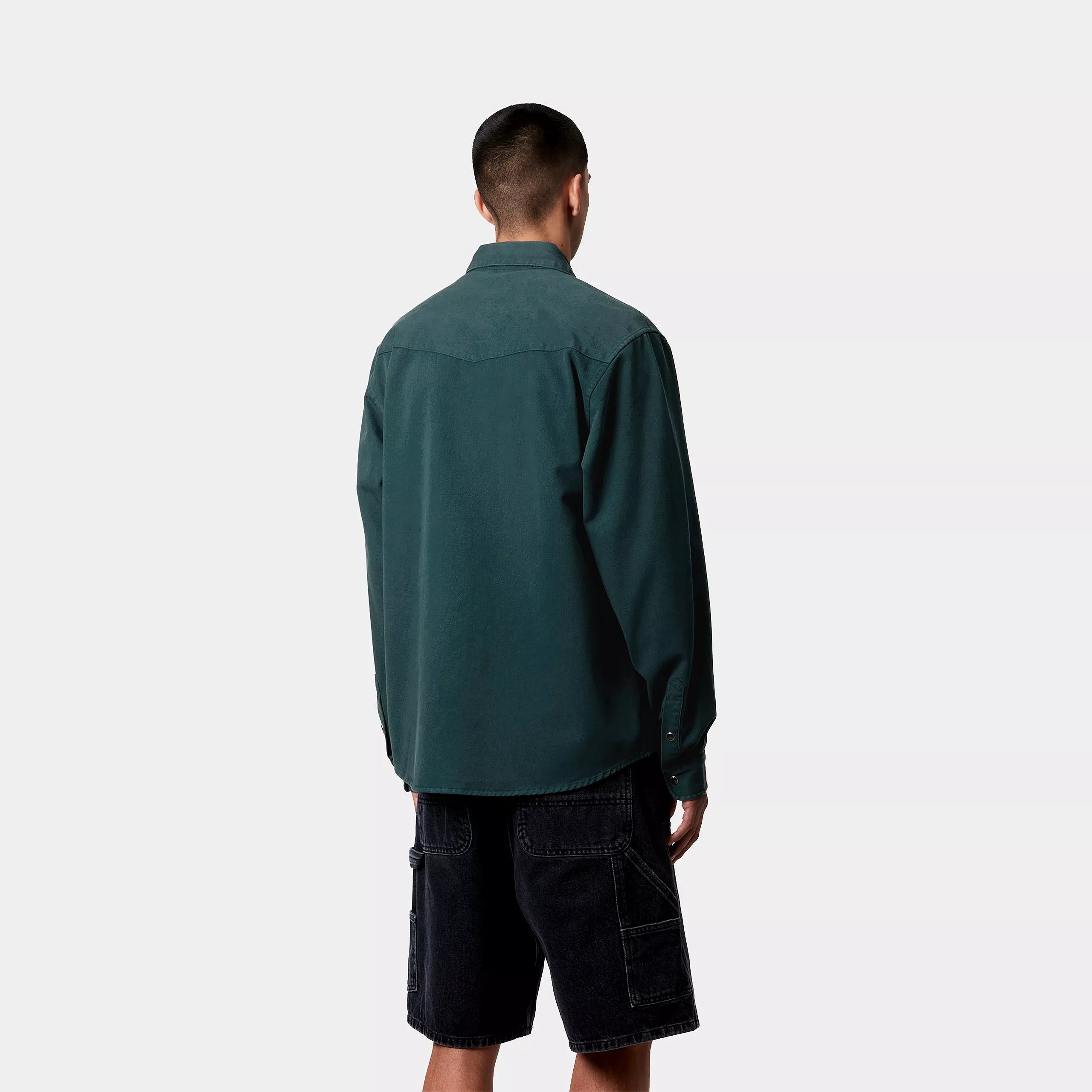 L/S SANTA FE SHIRT - Deep Lagoon