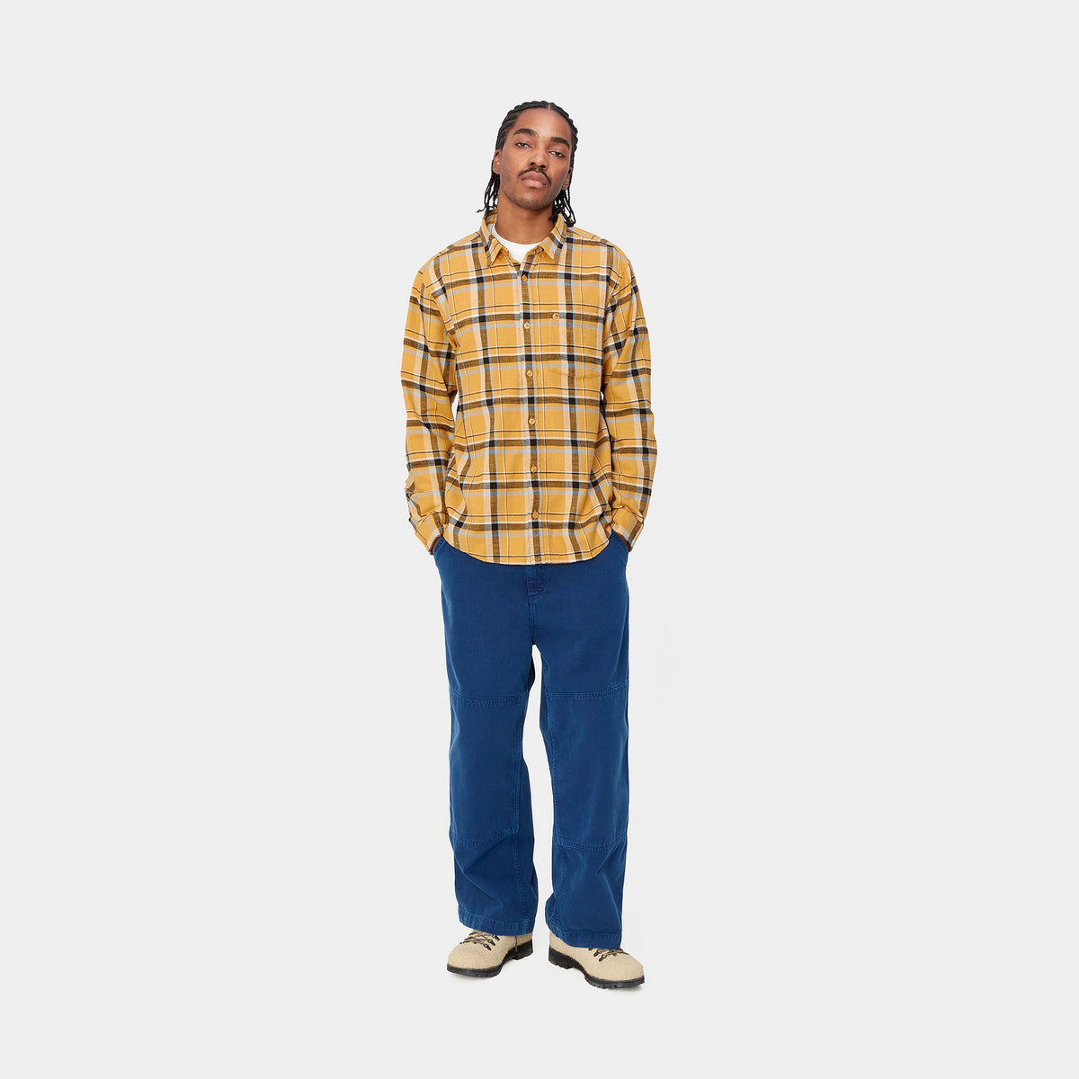 L/S SWENSON SHIRT - Swenson Check, Sunray 4
