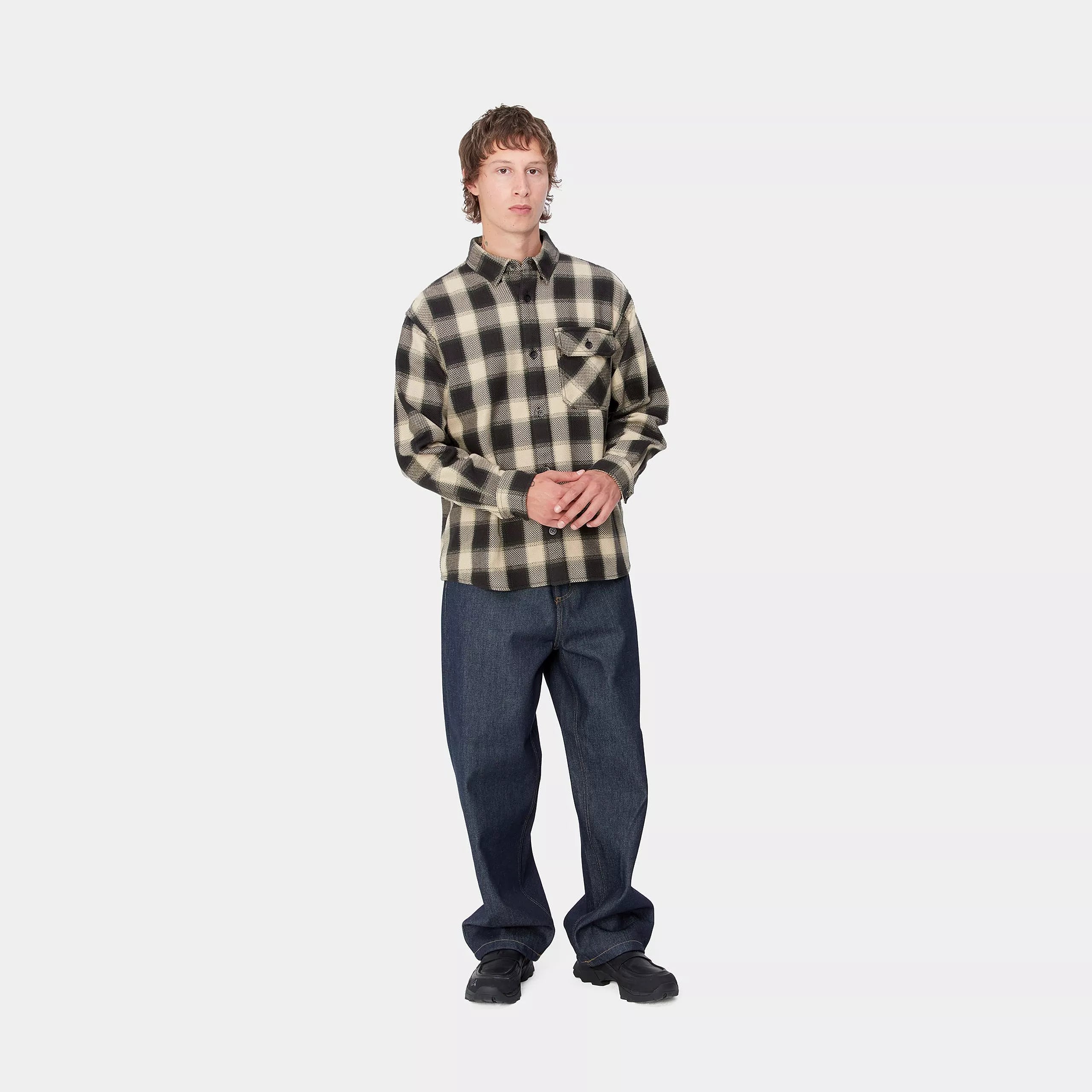 L/S WITTEN SHIRT - Witten Check, Wall