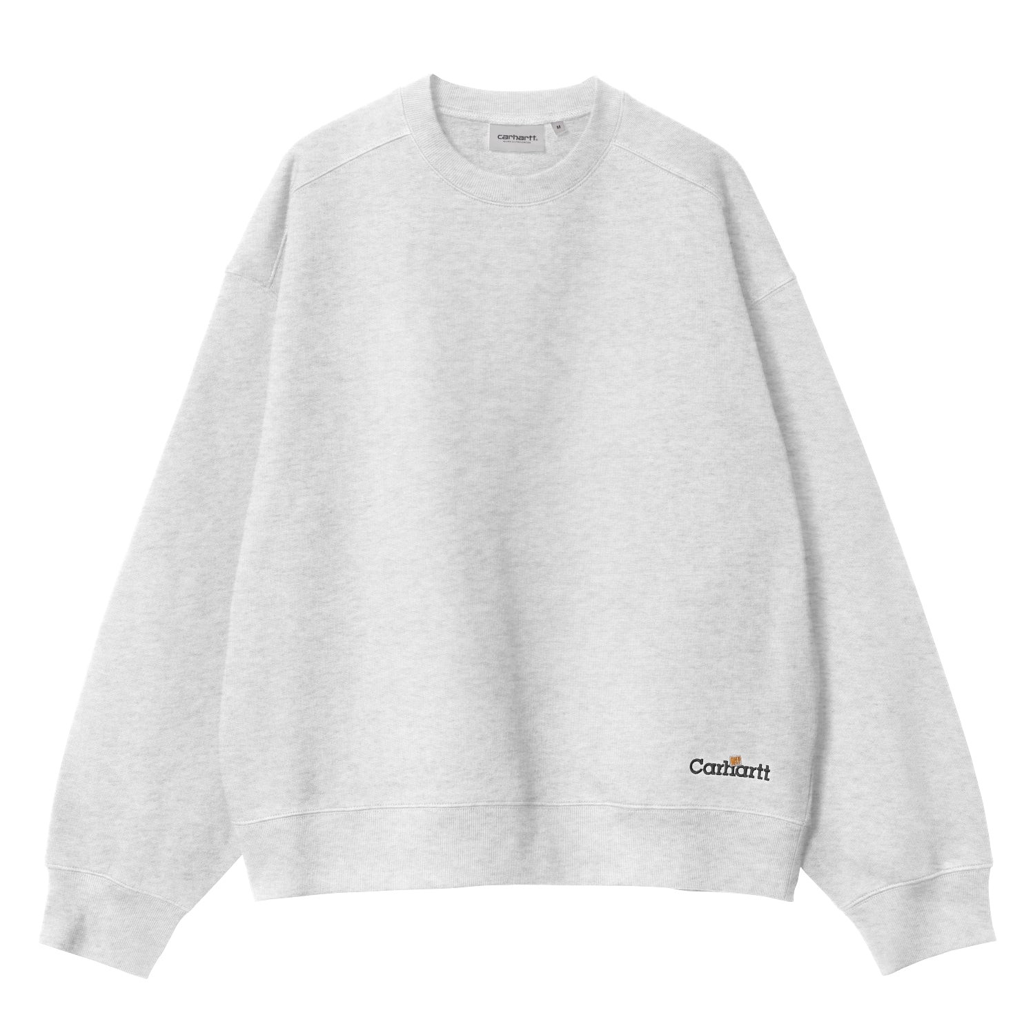 LABEL SCRIPT SWEAT - Ash Heather