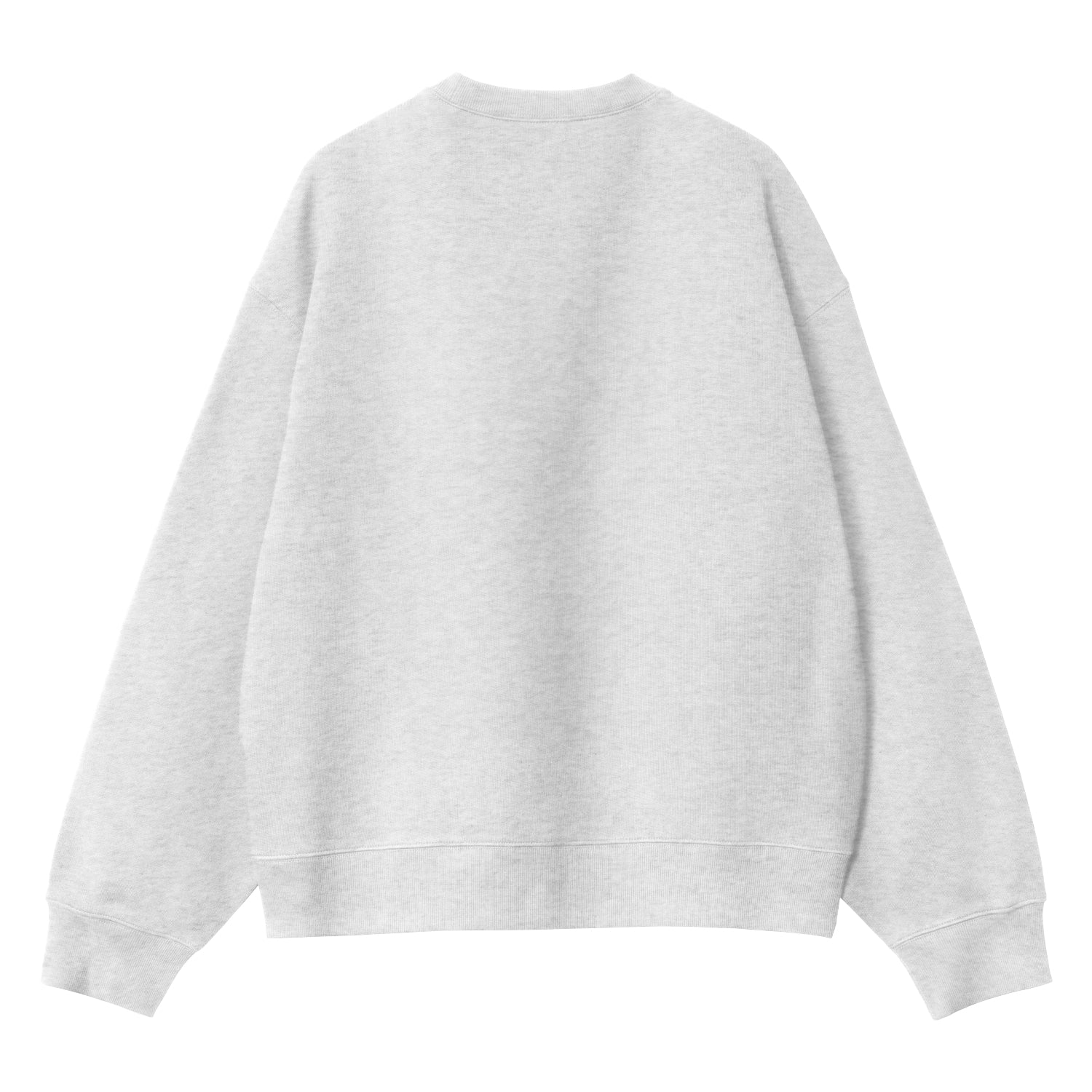 LABEL SCRIPT SWEAT - Ash Heather