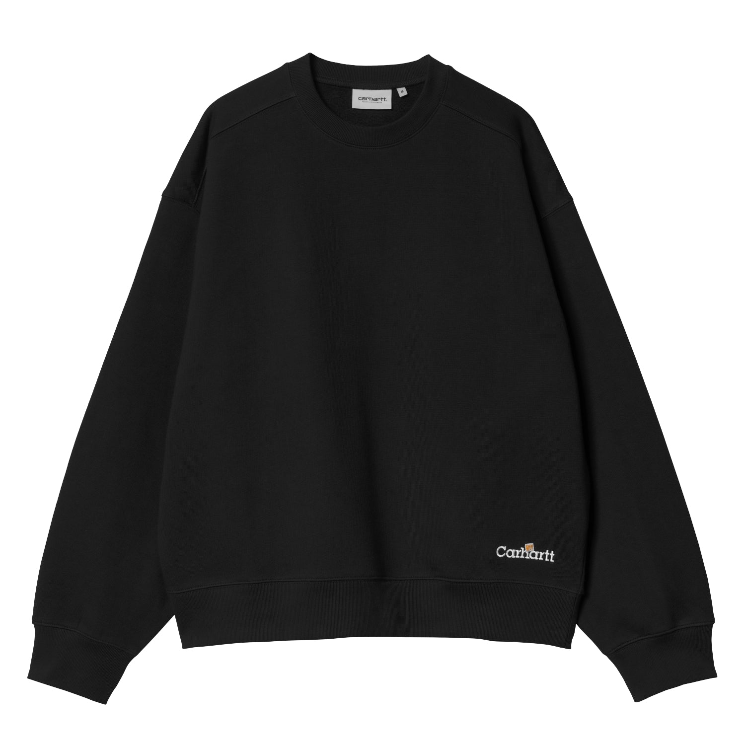 LABEL SCRIPT SWEAT - Black