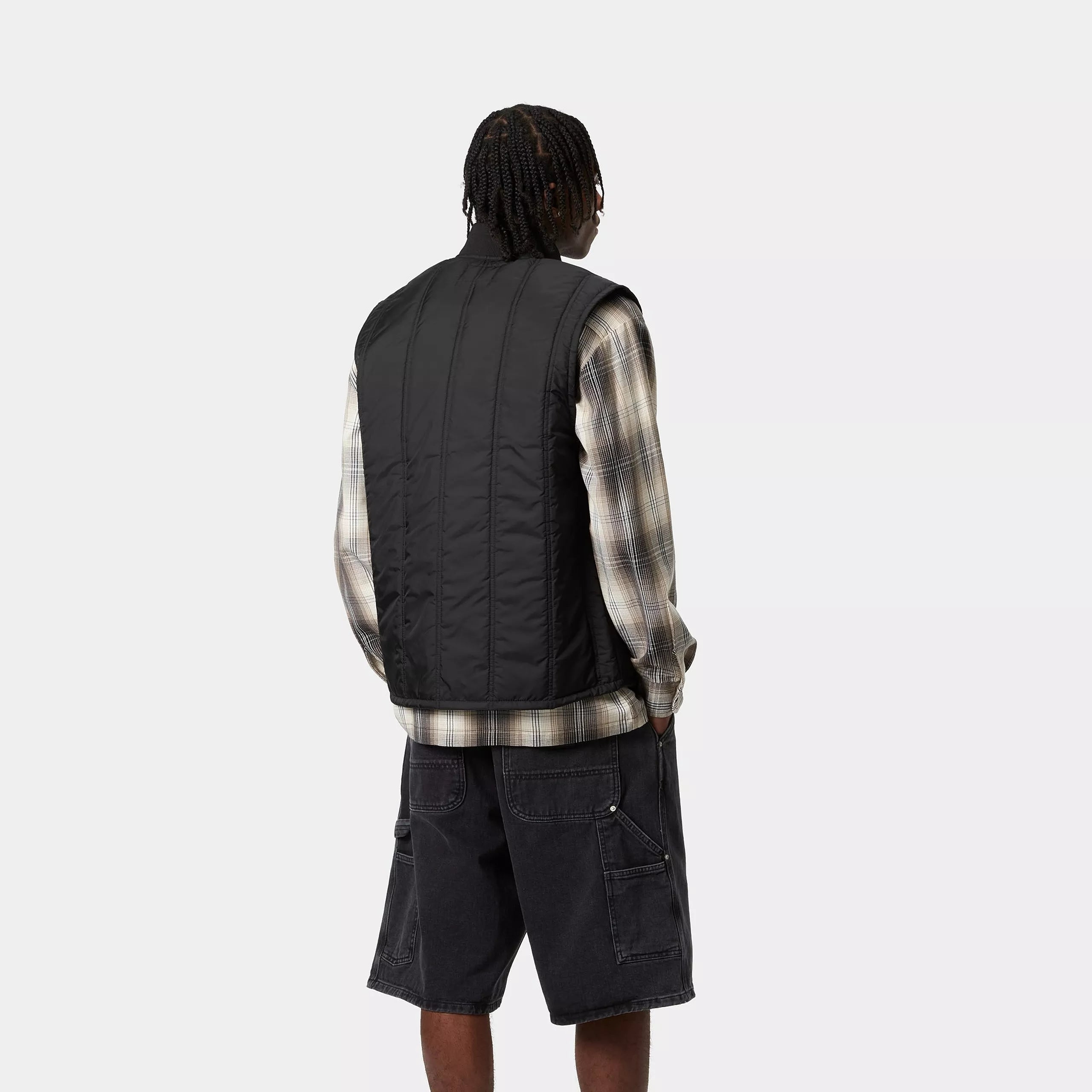 LACHLAN VEST LINER - Black