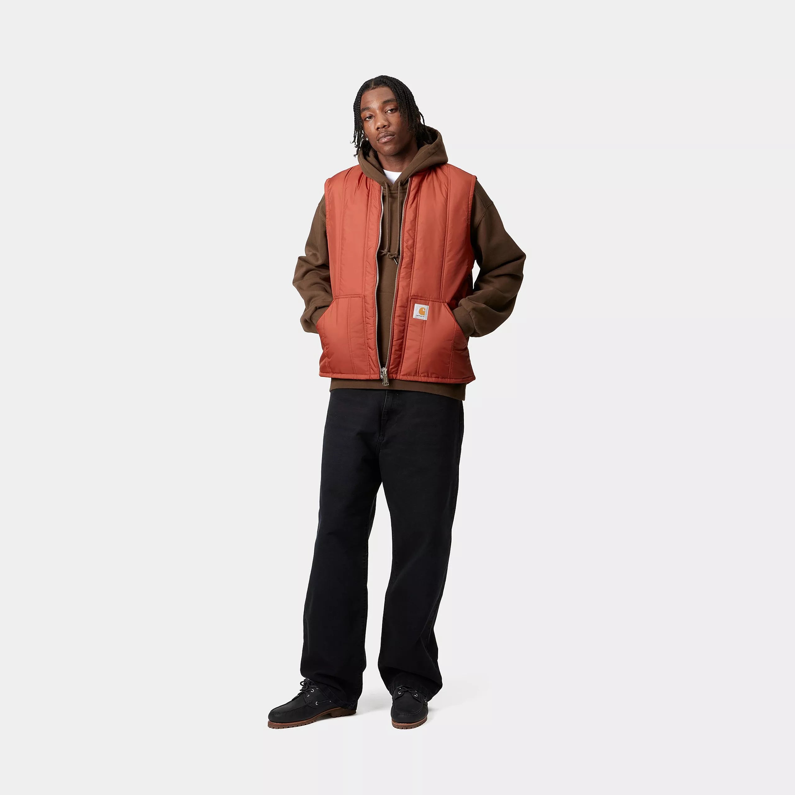 LACHLAN VEST LINER - Vermillion 5