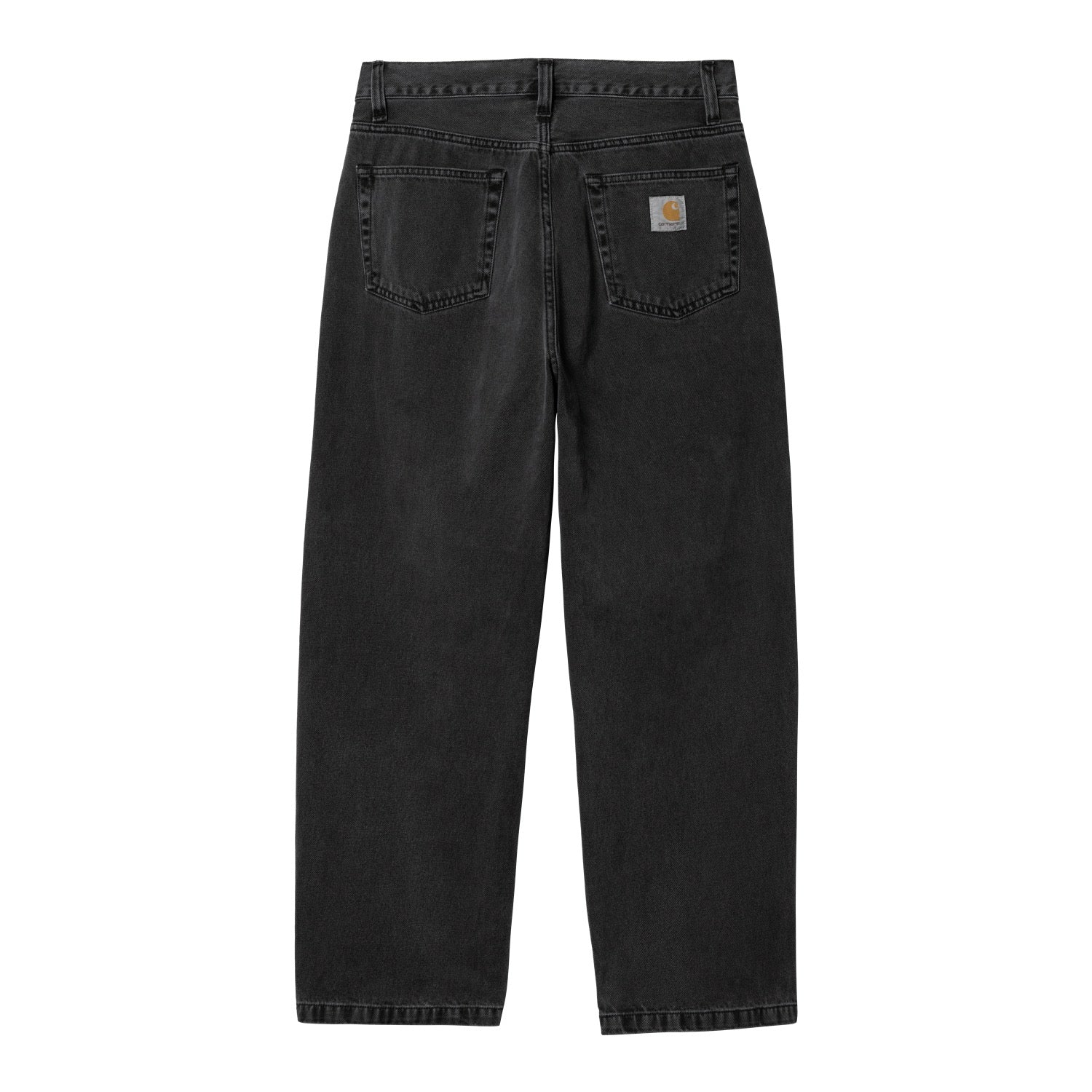 LANDON PANT - Black (heavy stone wash)