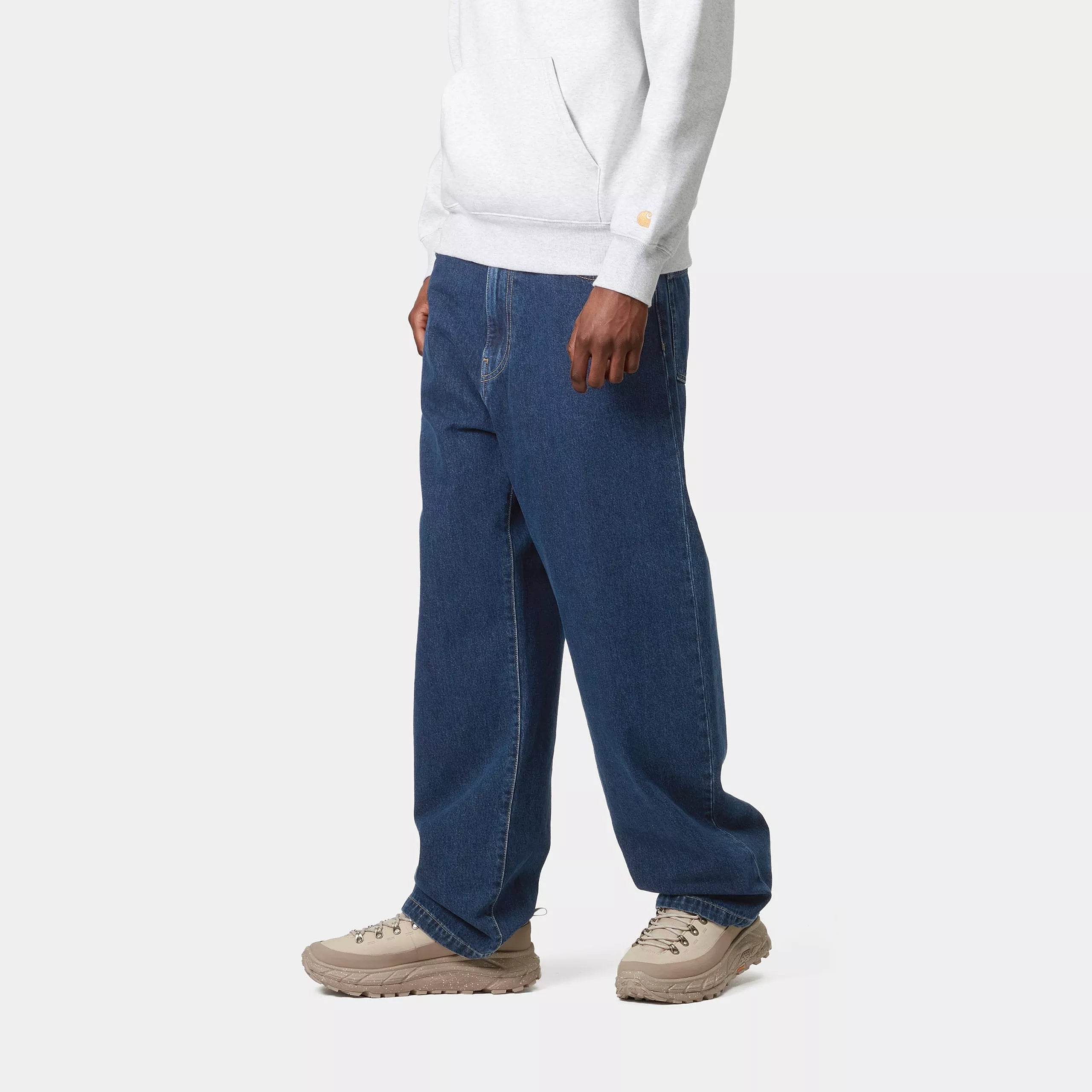 LANDON PANT - Blue (stone washed)