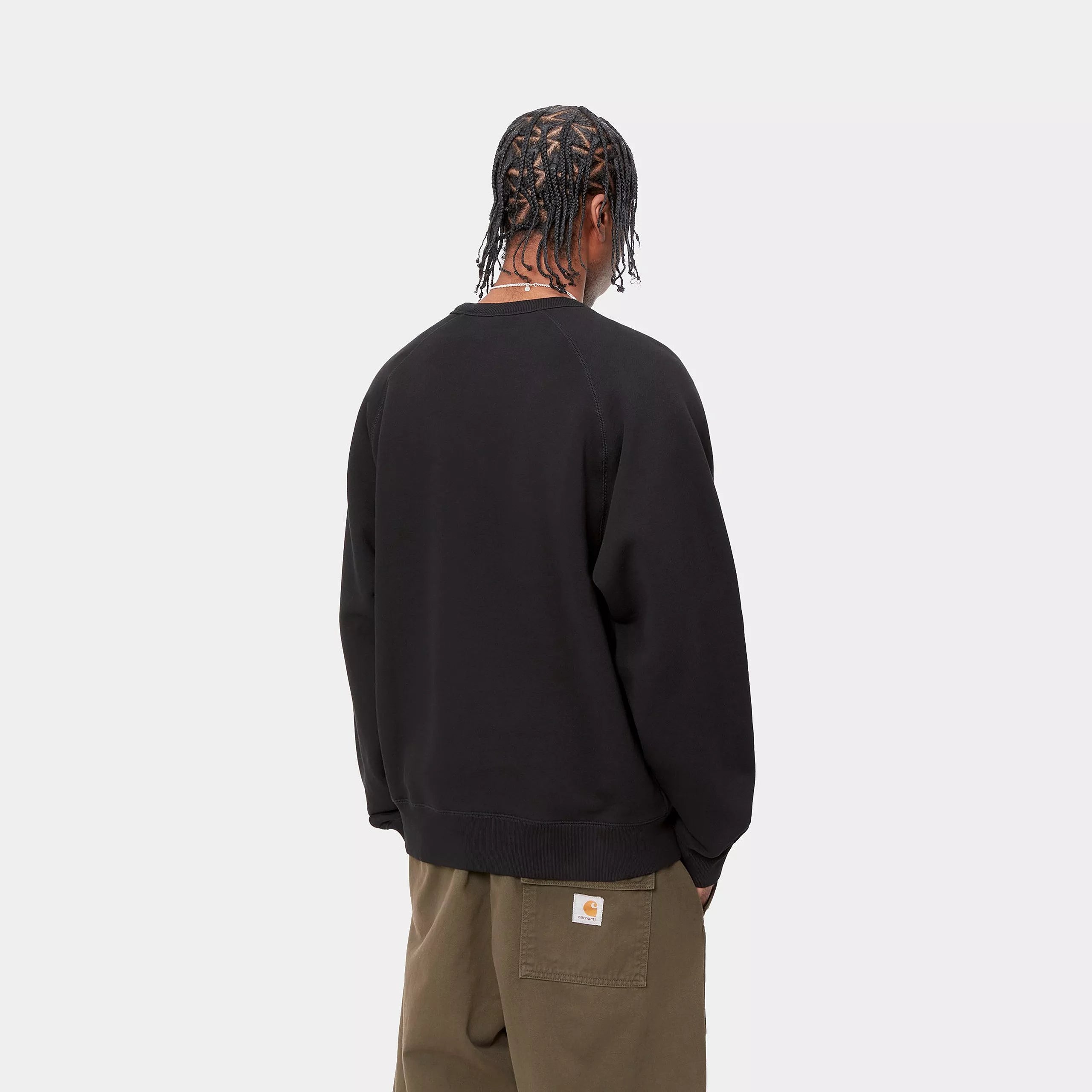 LAZY DUCK ACADEMY SWEAT - Black 3