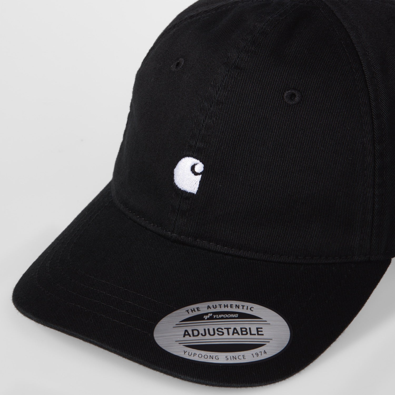 MADISON LOGO CAP - Black / White