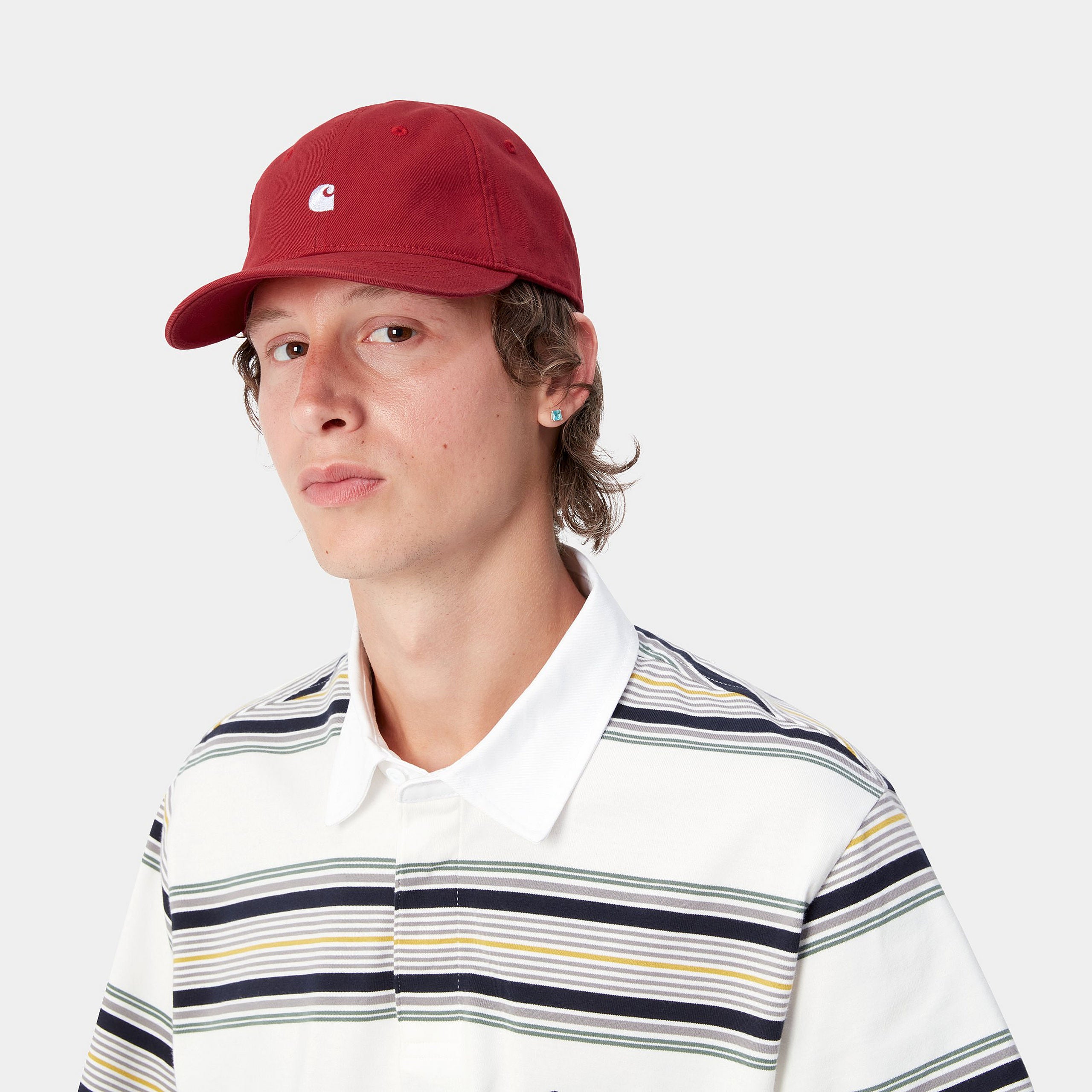 MADISON LOGO CAP - Tuscany / White