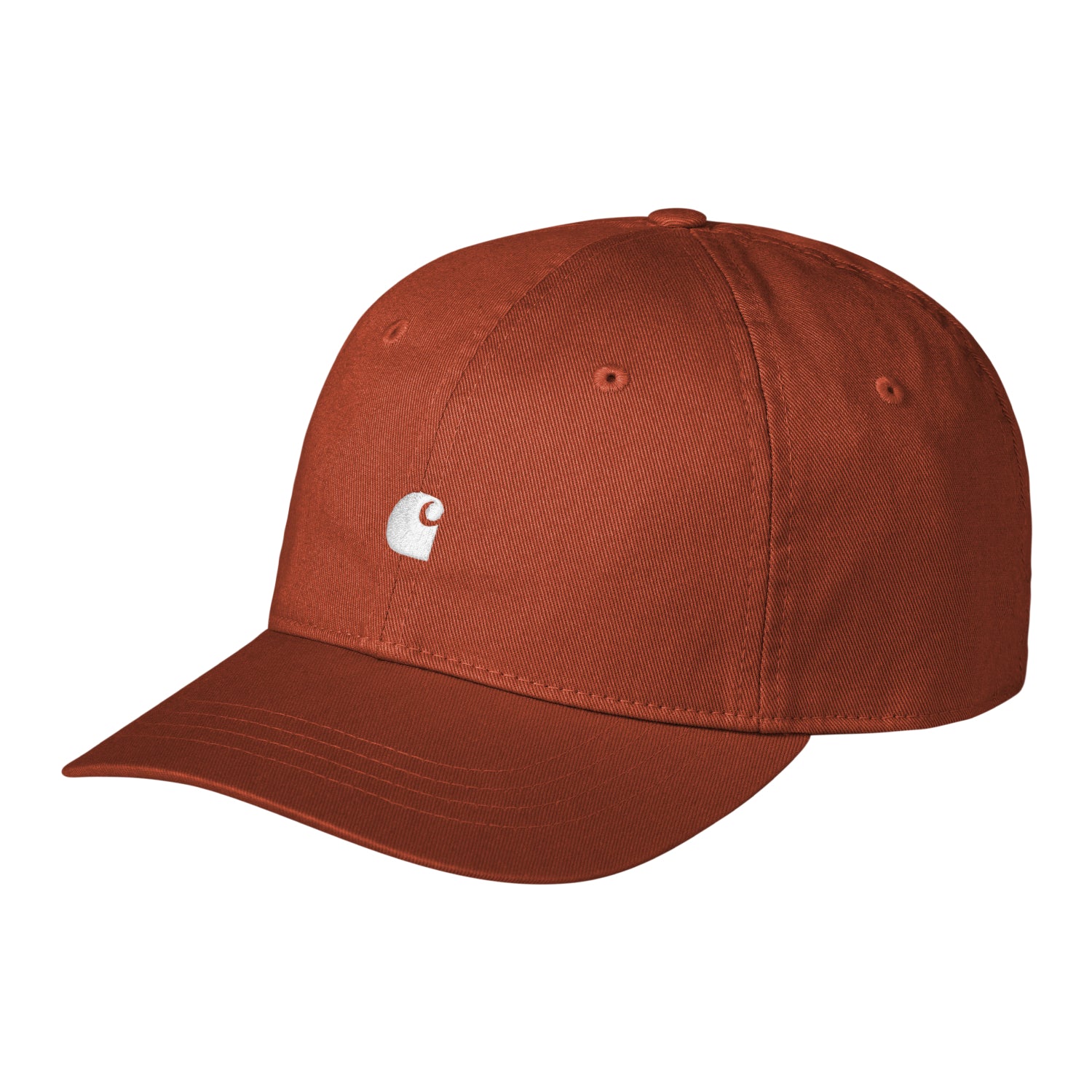 MADISON LOGO CAP - Vermillion / White